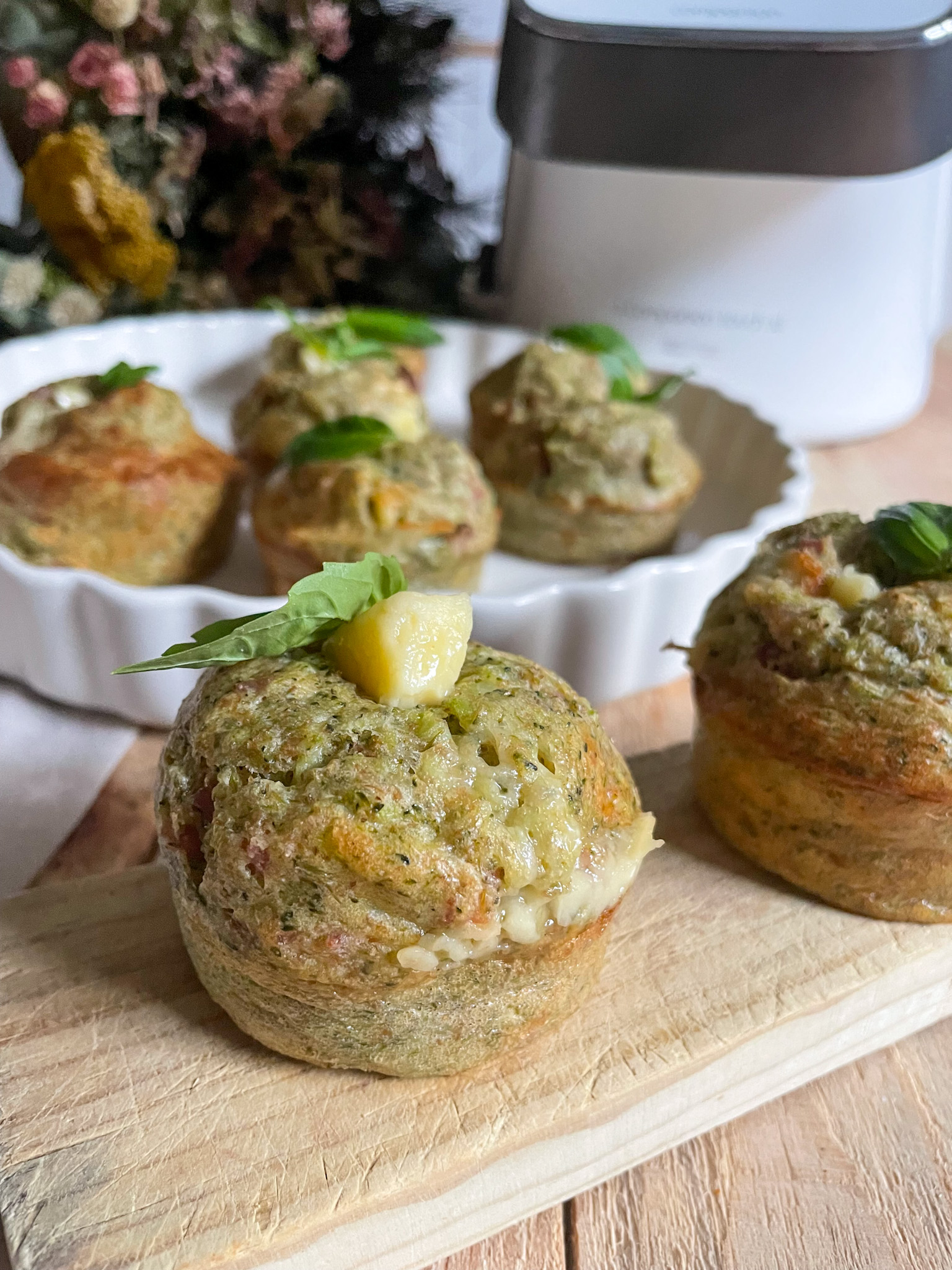 Muffins de brócoli de Cenas para peques