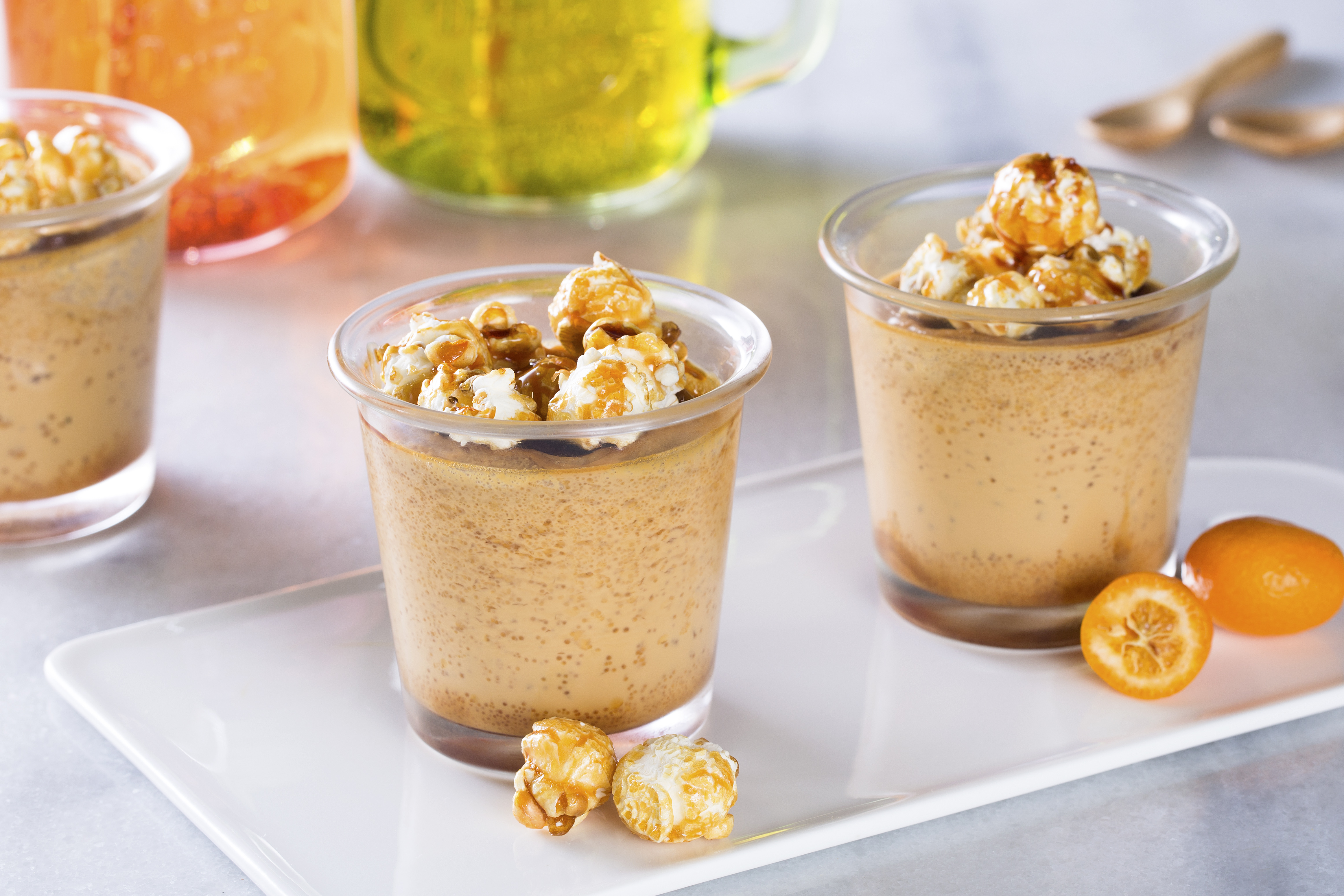 Tacinhas de caramelo