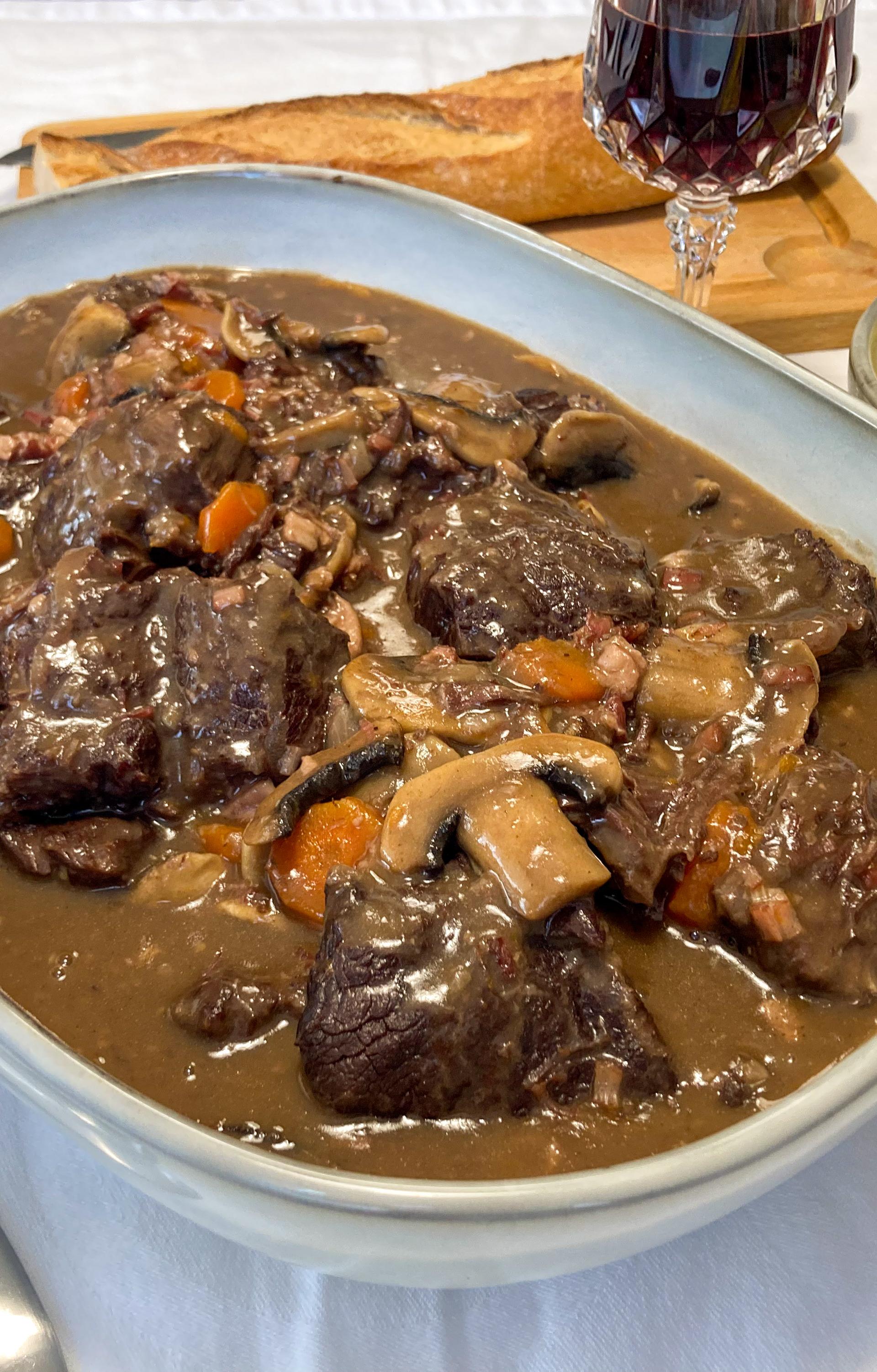 Joue de bœuf bourguignonne - Recette Cookeo | Moulinex