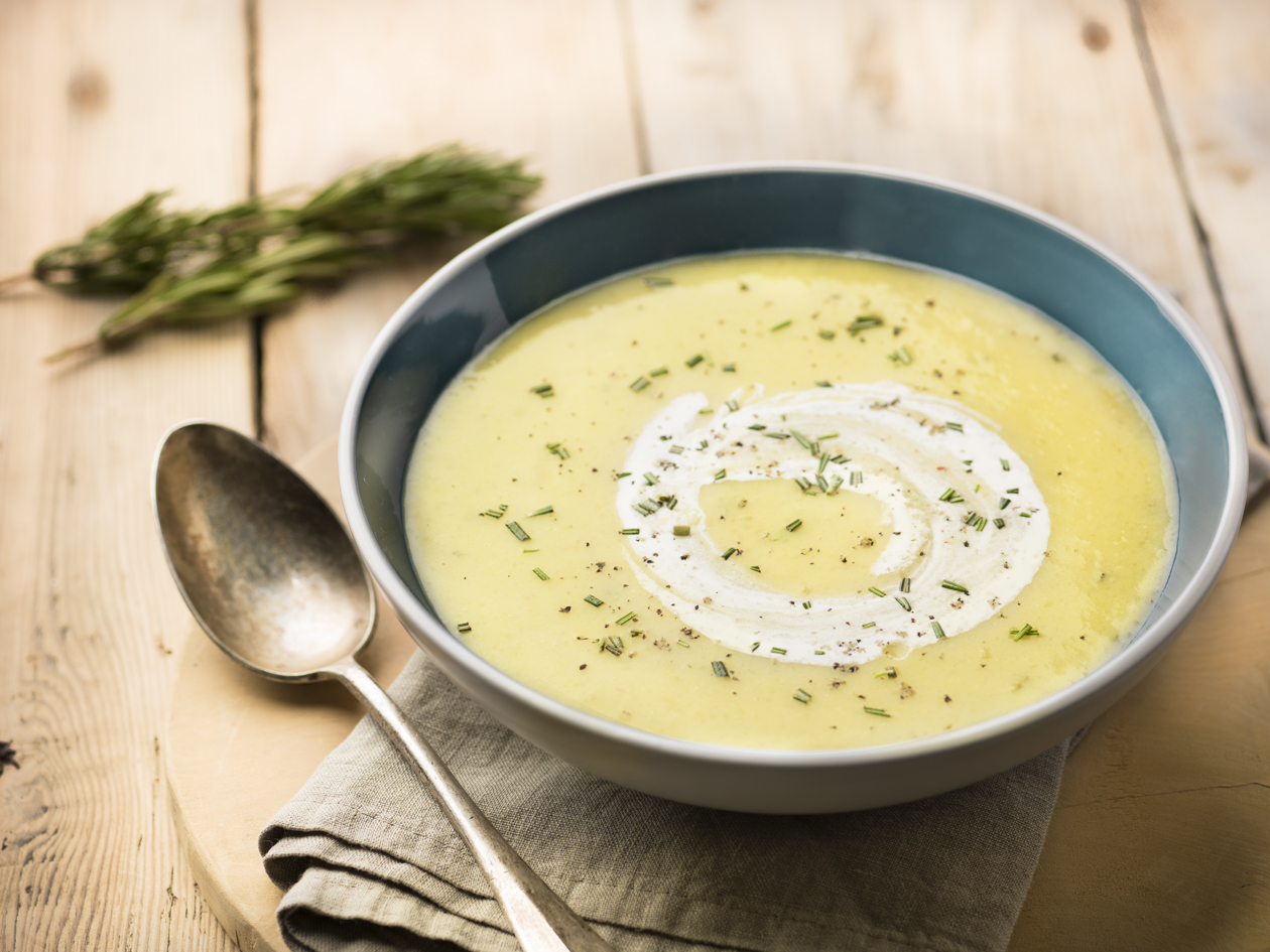 Sopa de alho-francês