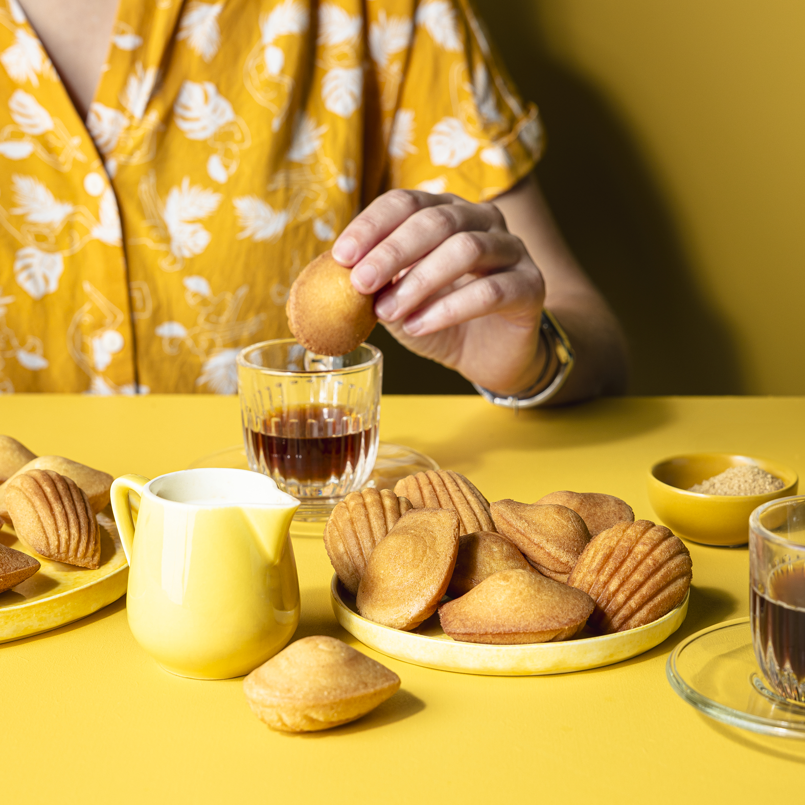 Einfache Mini-Madeleines