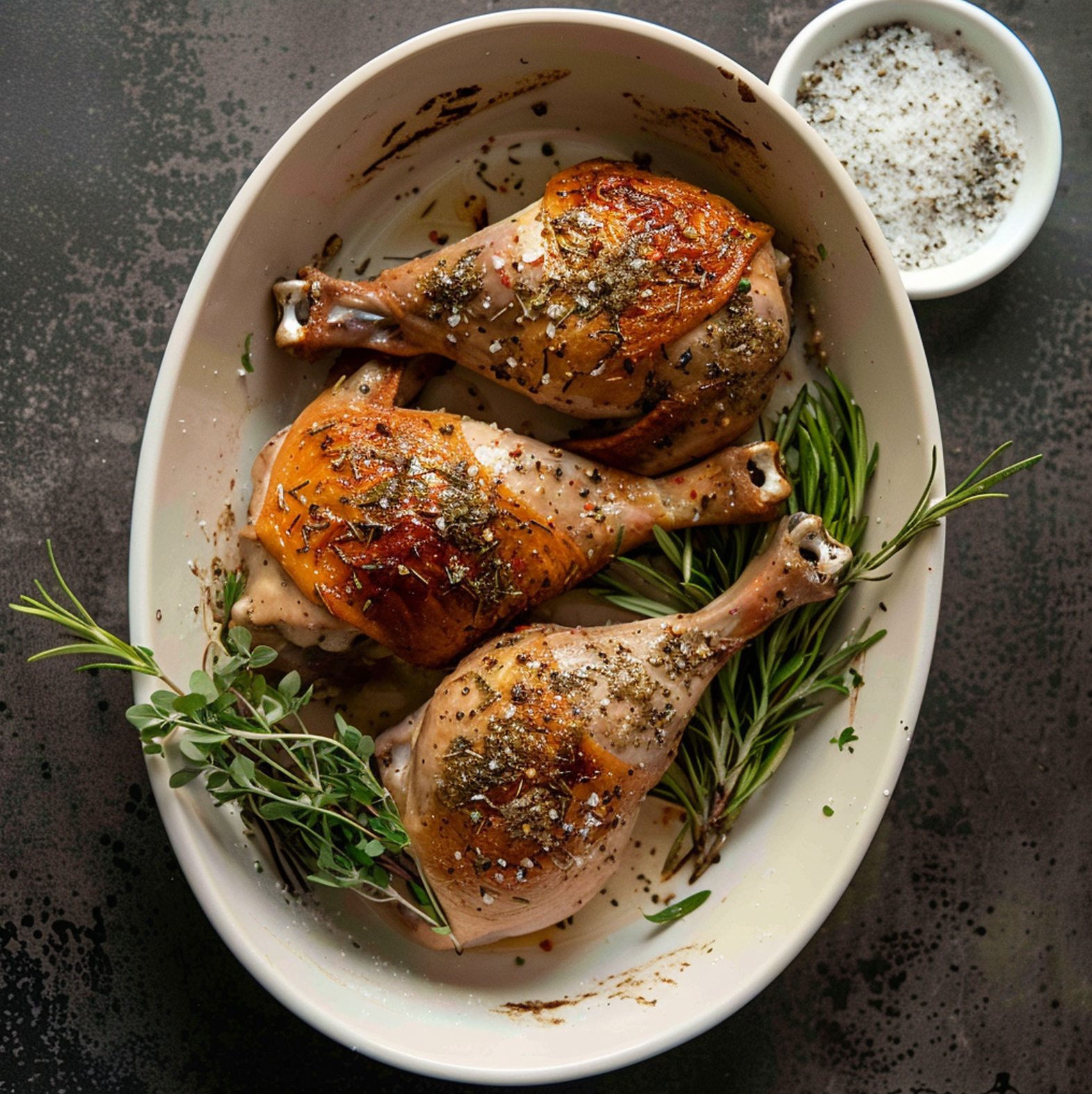 Cosce di pollo al forno