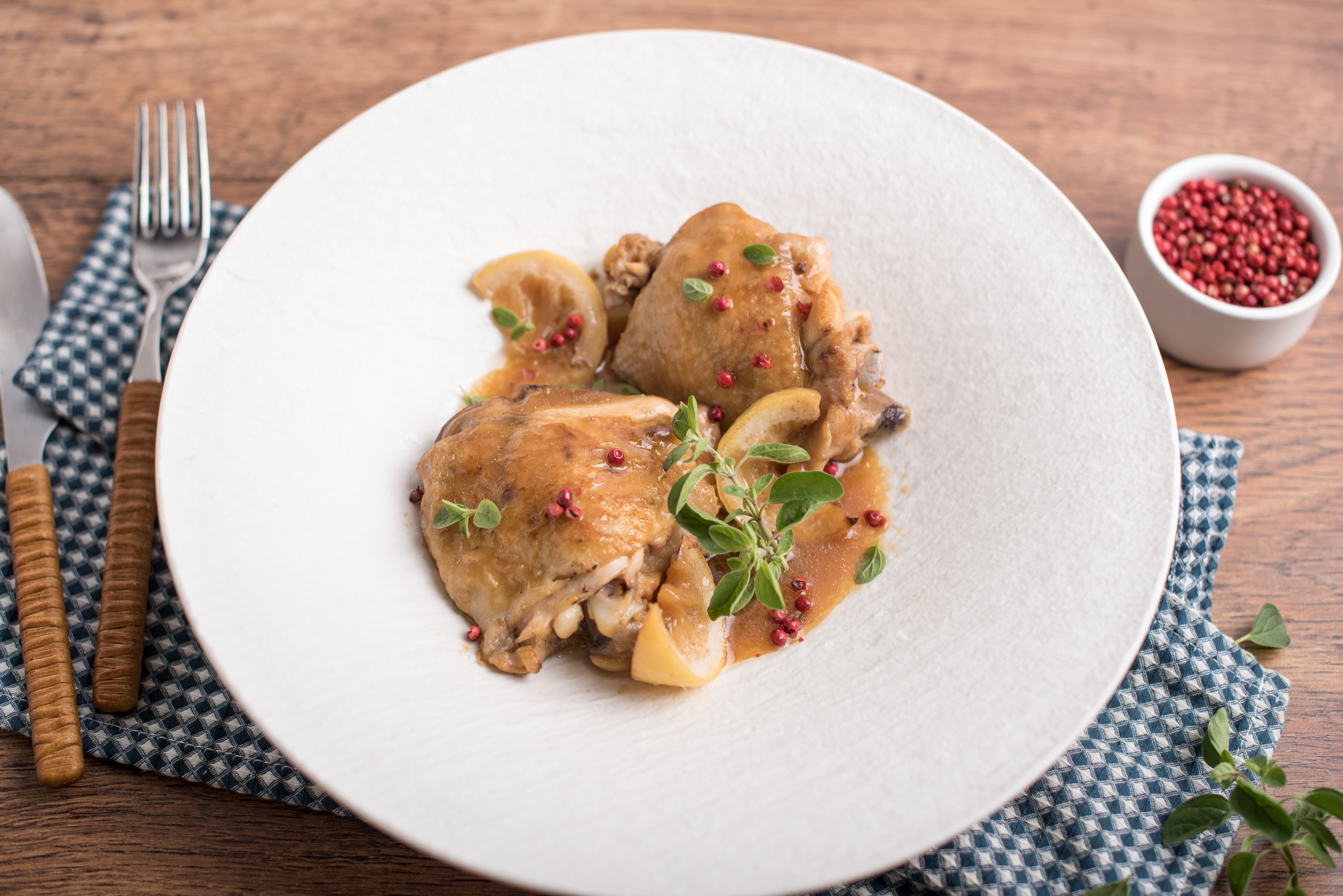 Pollo al salmoriglio
