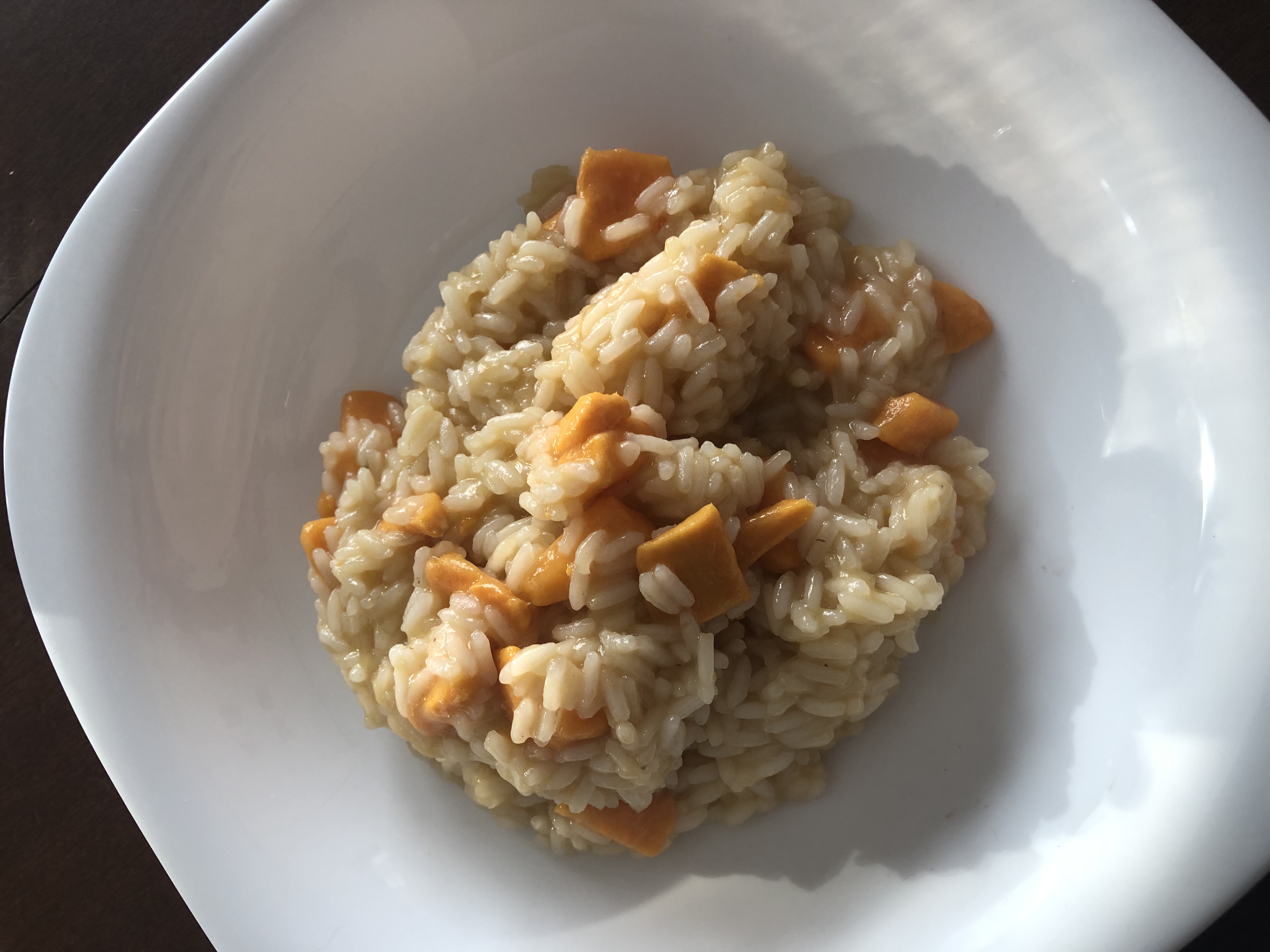 Risotto con le patate dolci