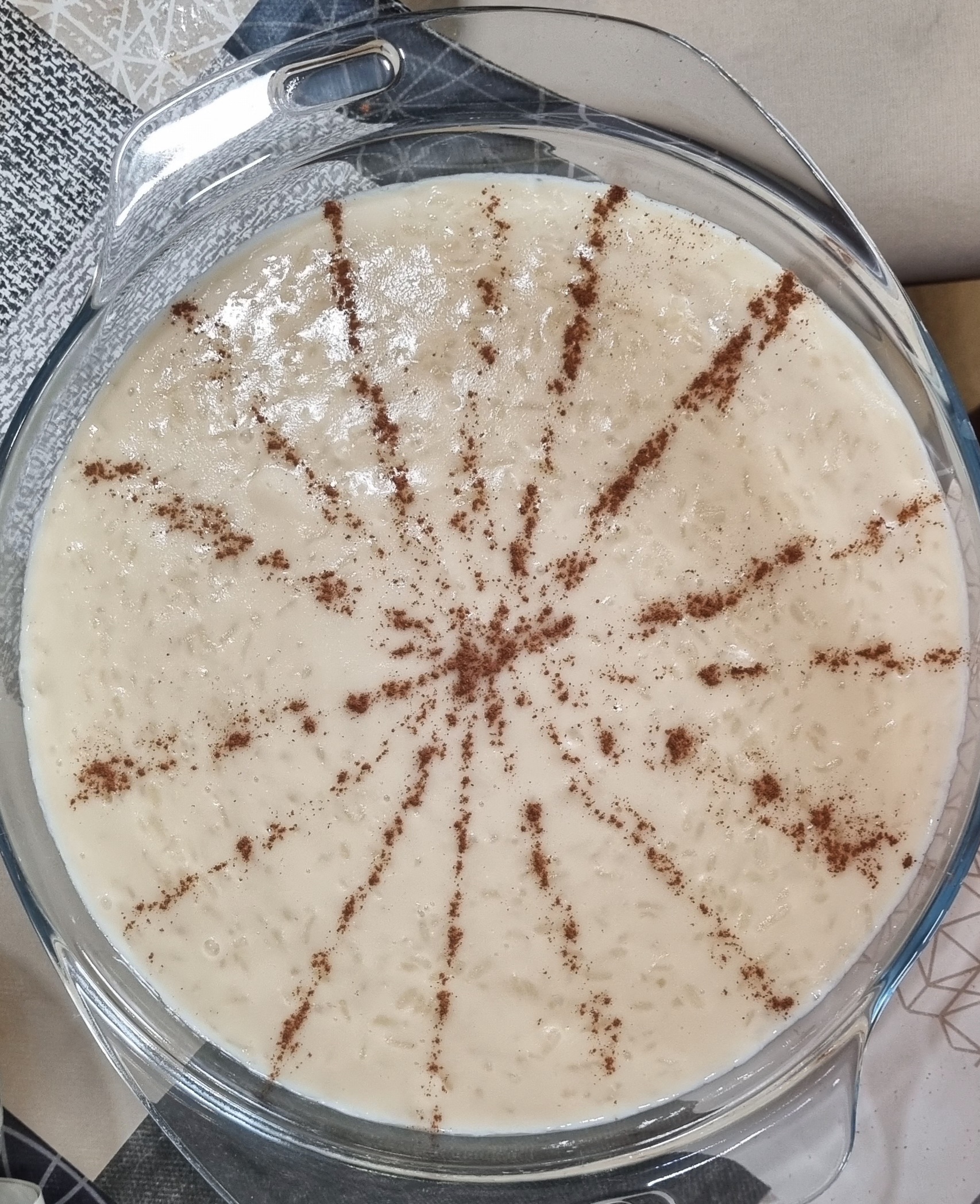 Arroz doce cremoso