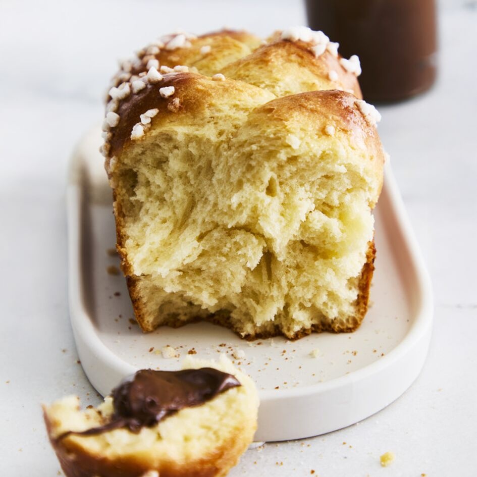 Geflochtene Brioche