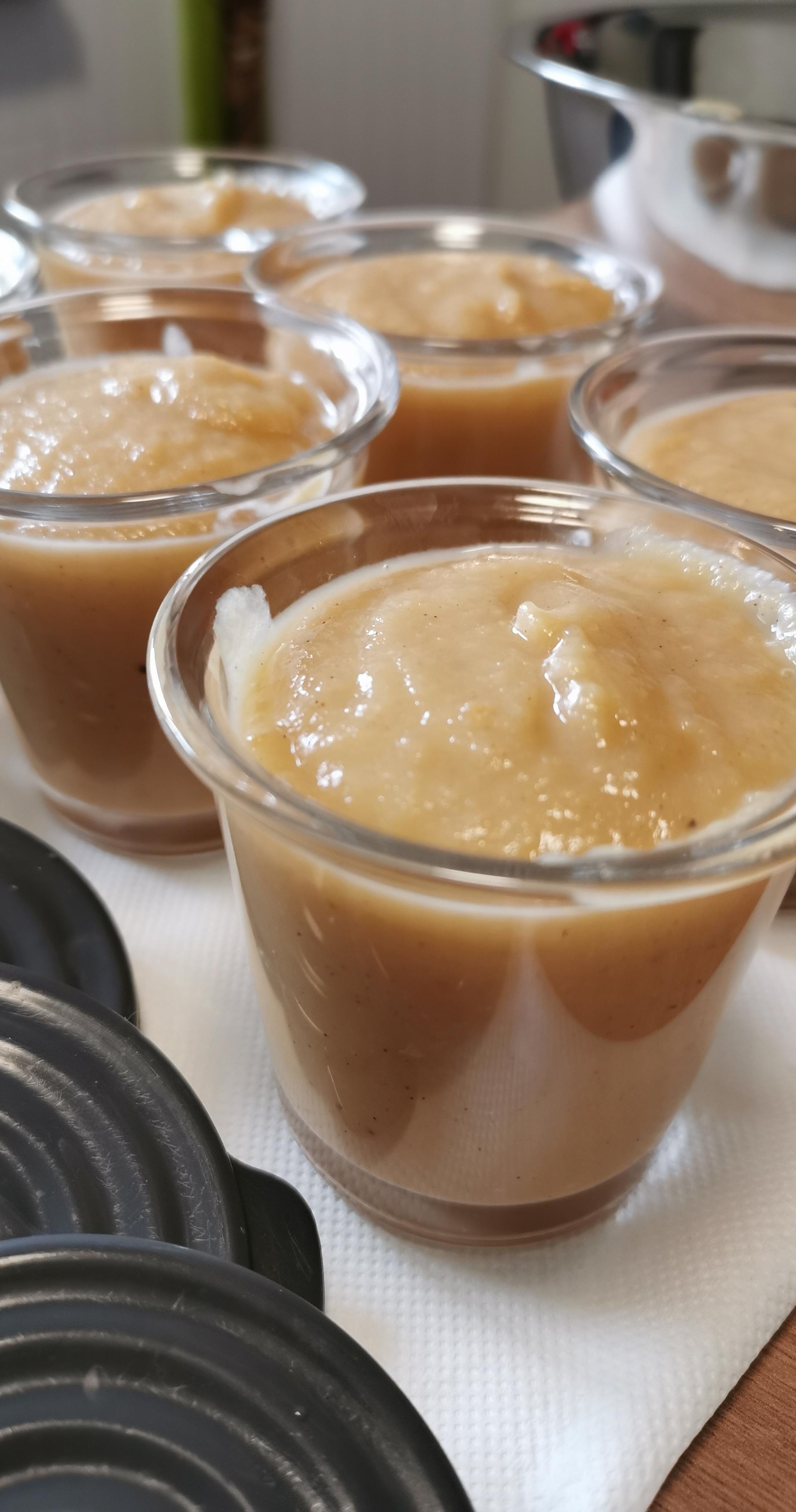 Compote pommes bananes