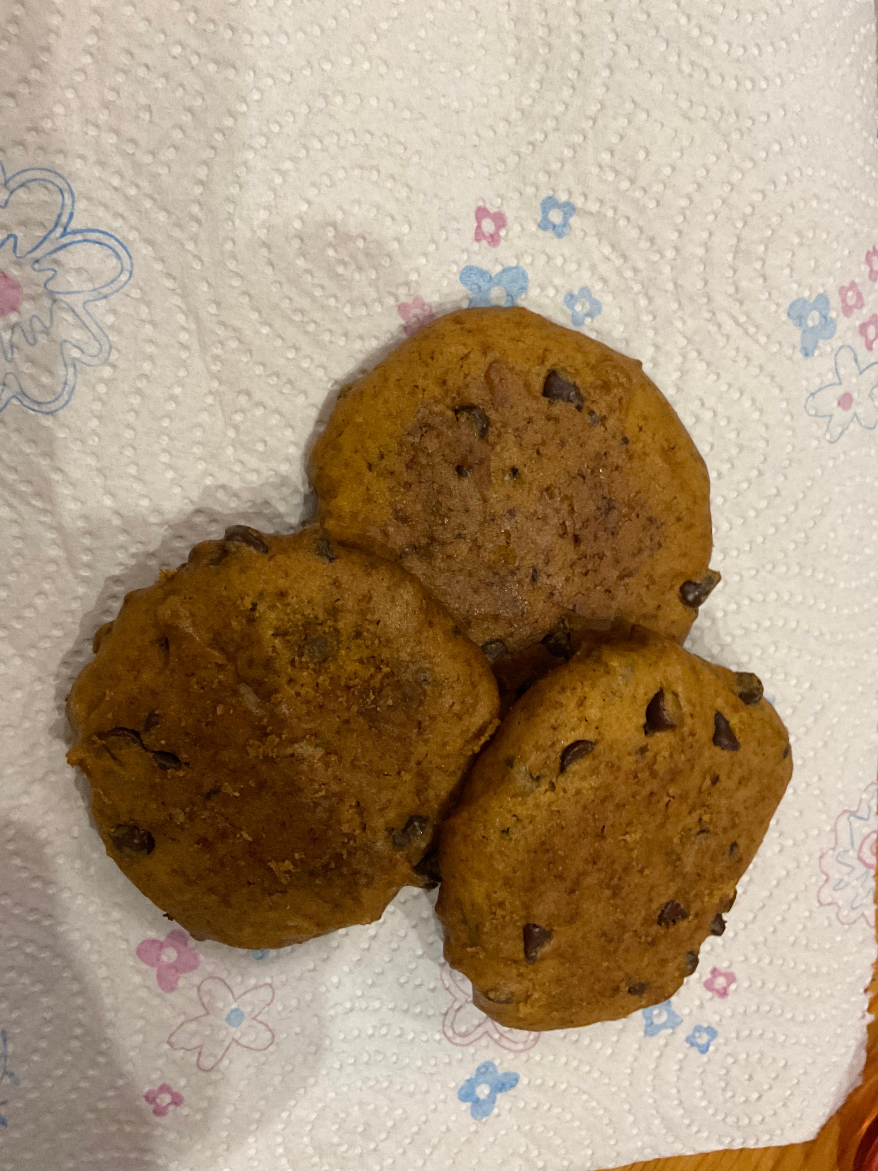 Pumkin chocolate cookies