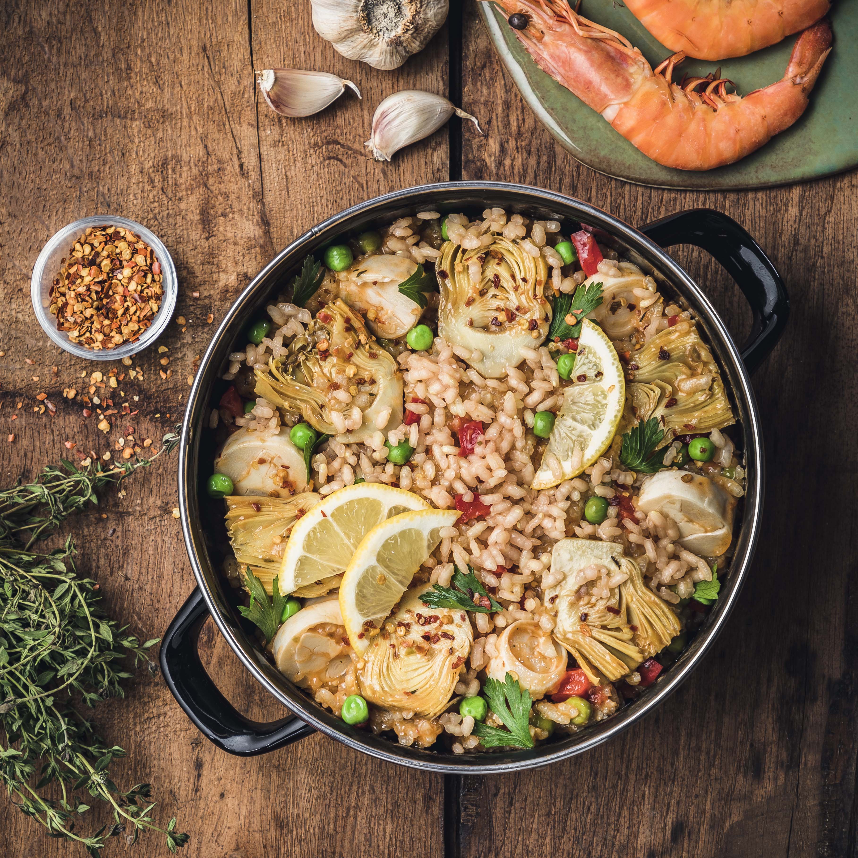 Arroz al estilo español