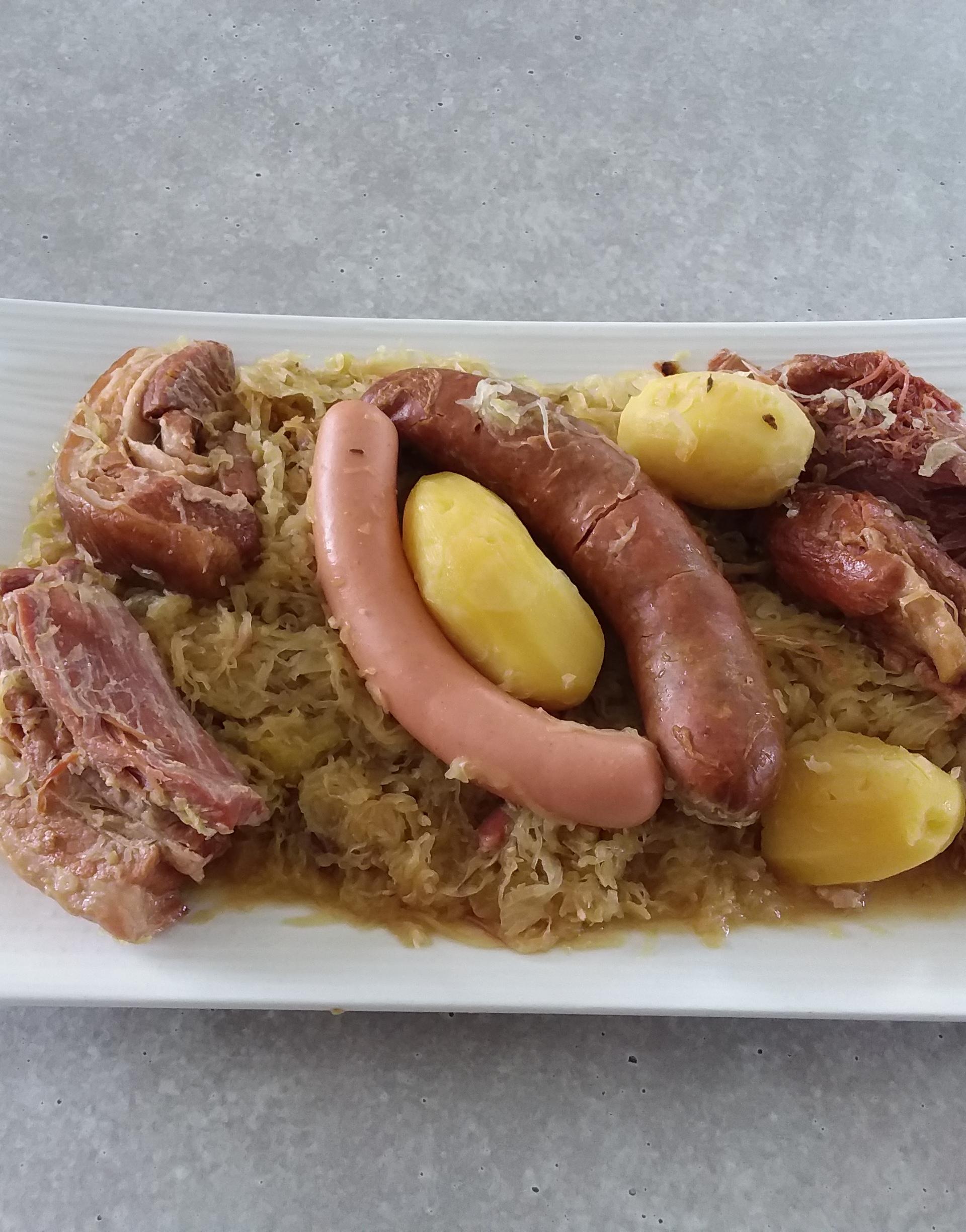 Véritable choucroute garnie Recette Cookeo Moulinex