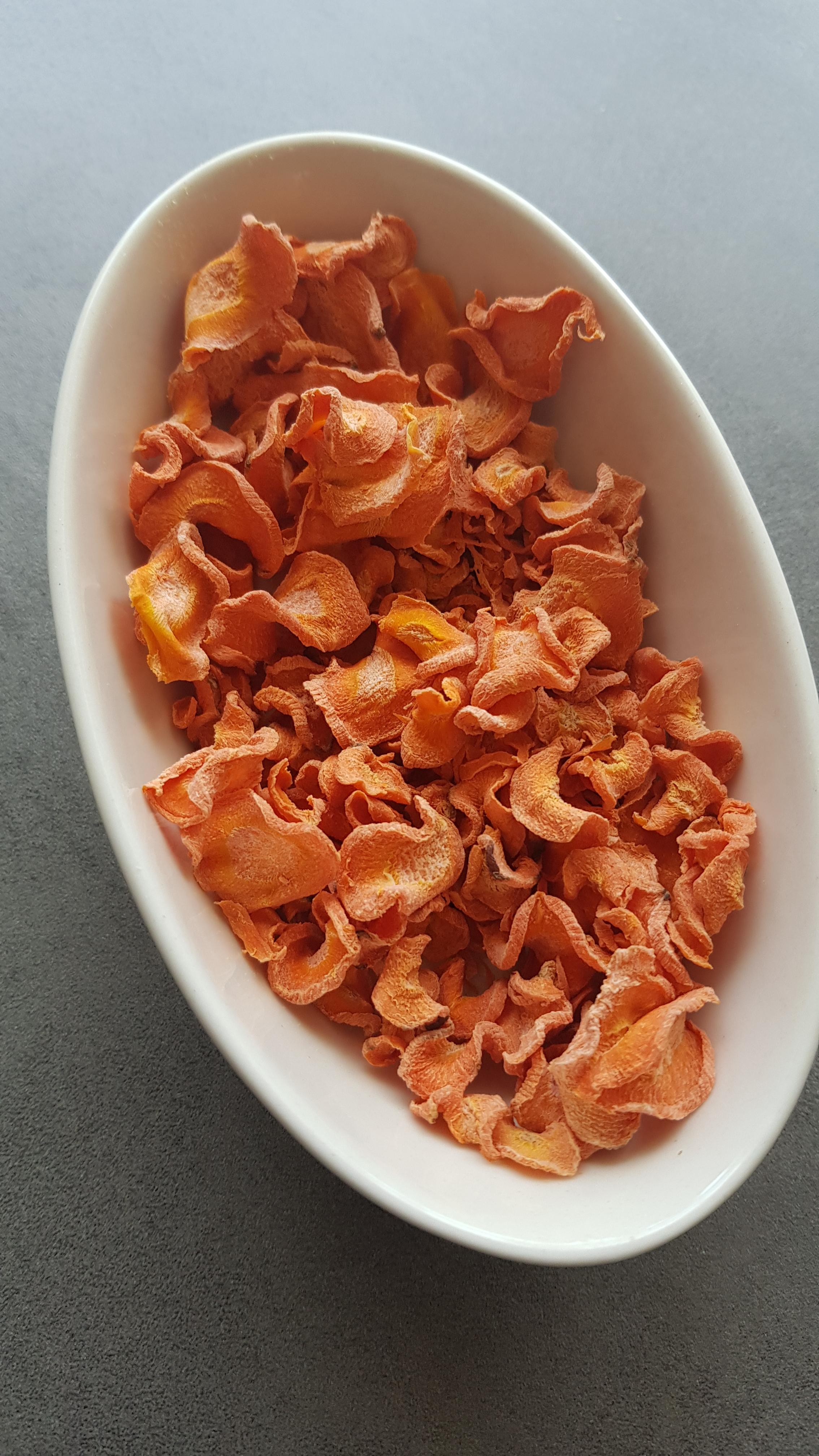 Chips de zanahoria