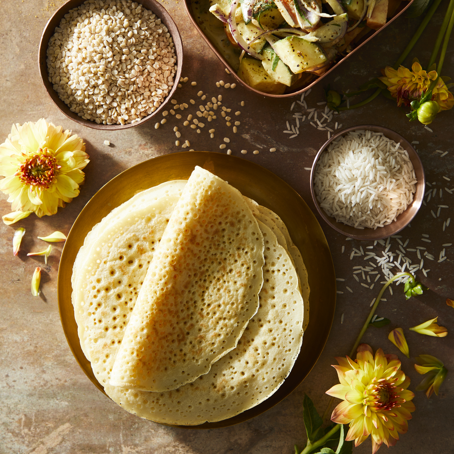 Dosa (crepes indios)