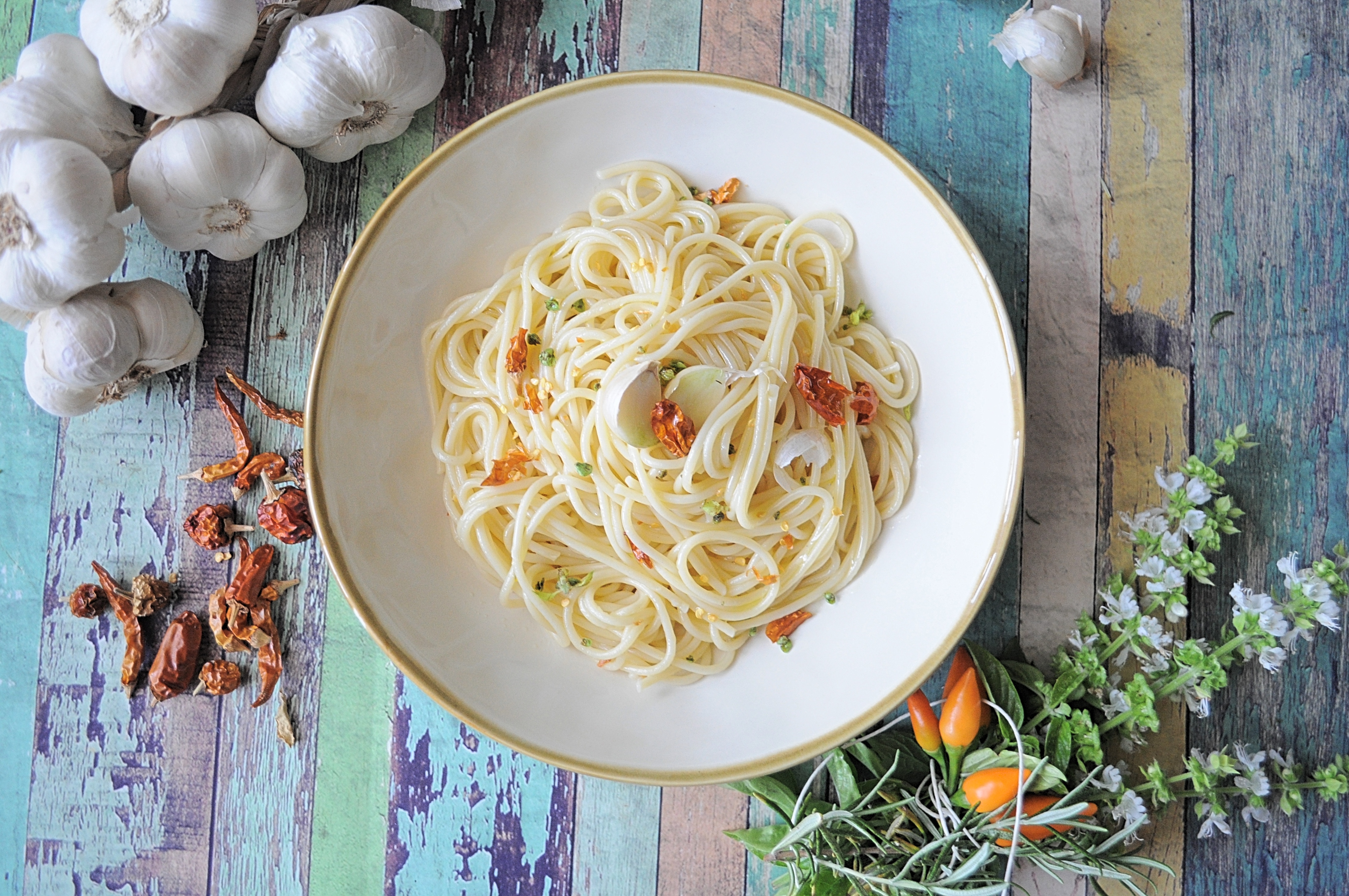 Spaghetti aglio olio