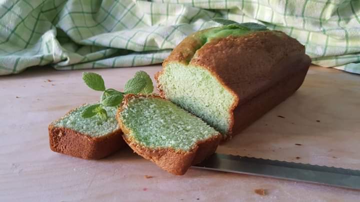 Plumcake morbido alla menta