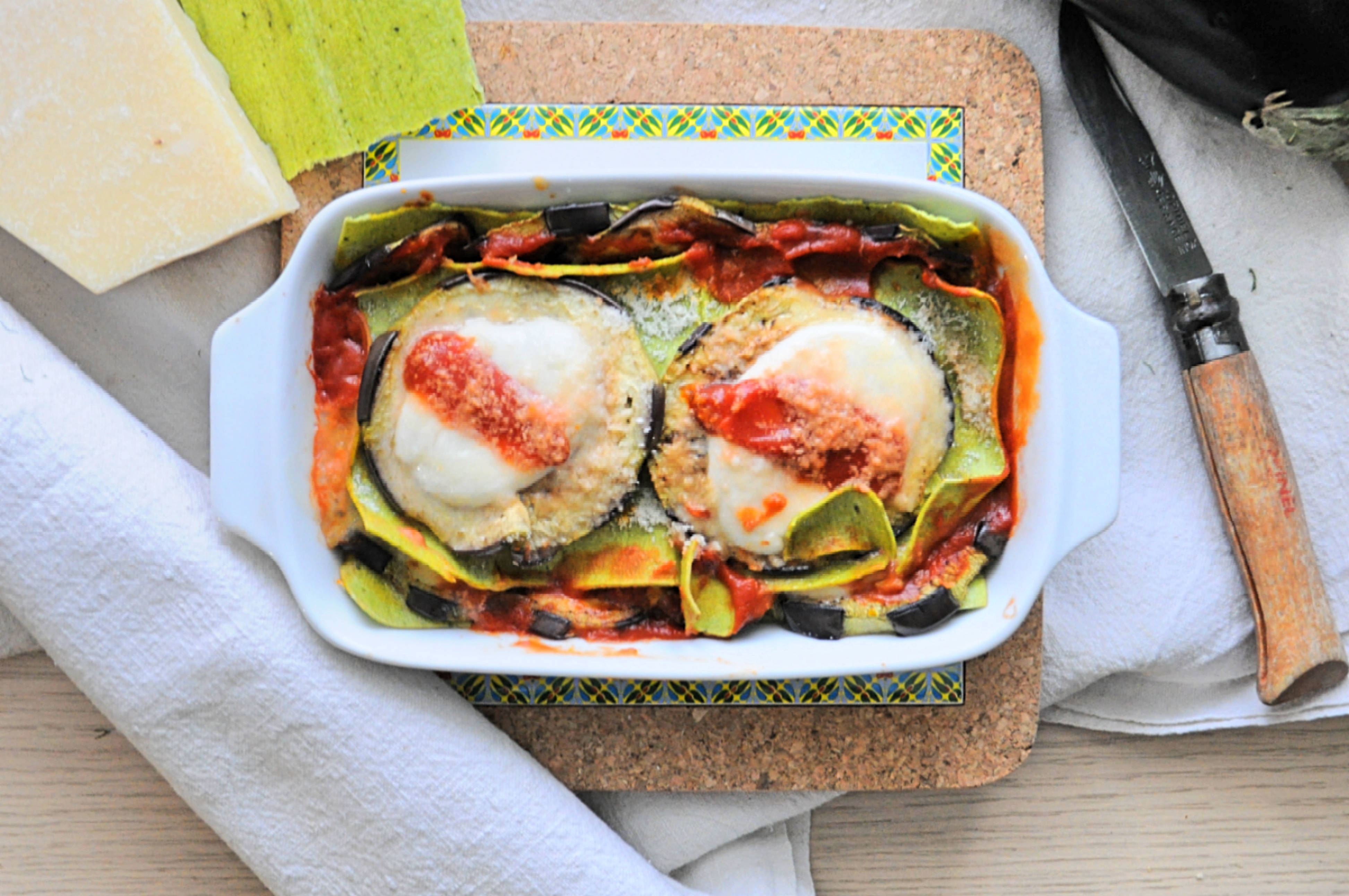 Lasagne melanzane mozzarella