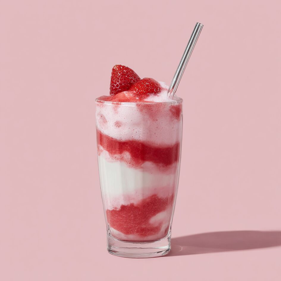 Batido de fresa
