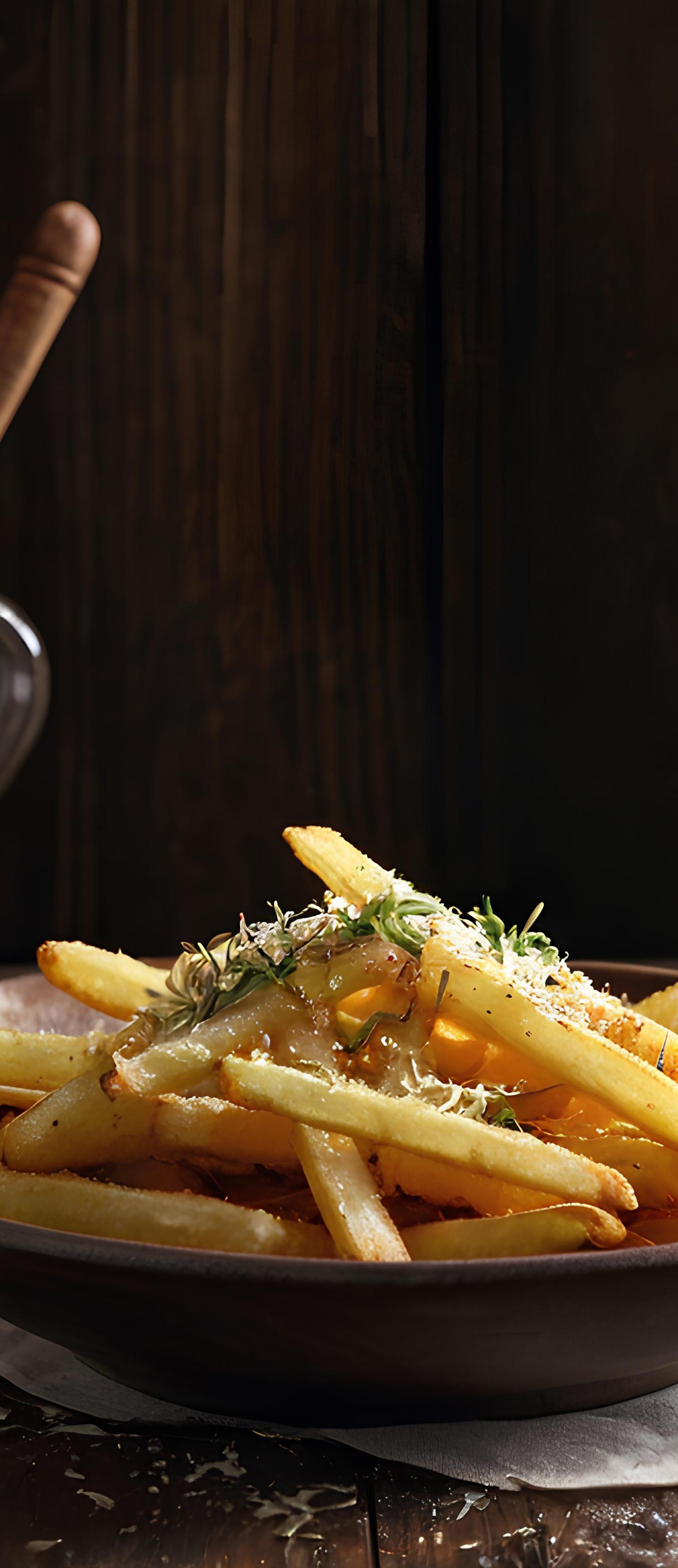 Patatas fritas con Trufa y Parmesano - Receta EASY FRY & GRILL 2 in 1 MECHANICAL | Moulinex