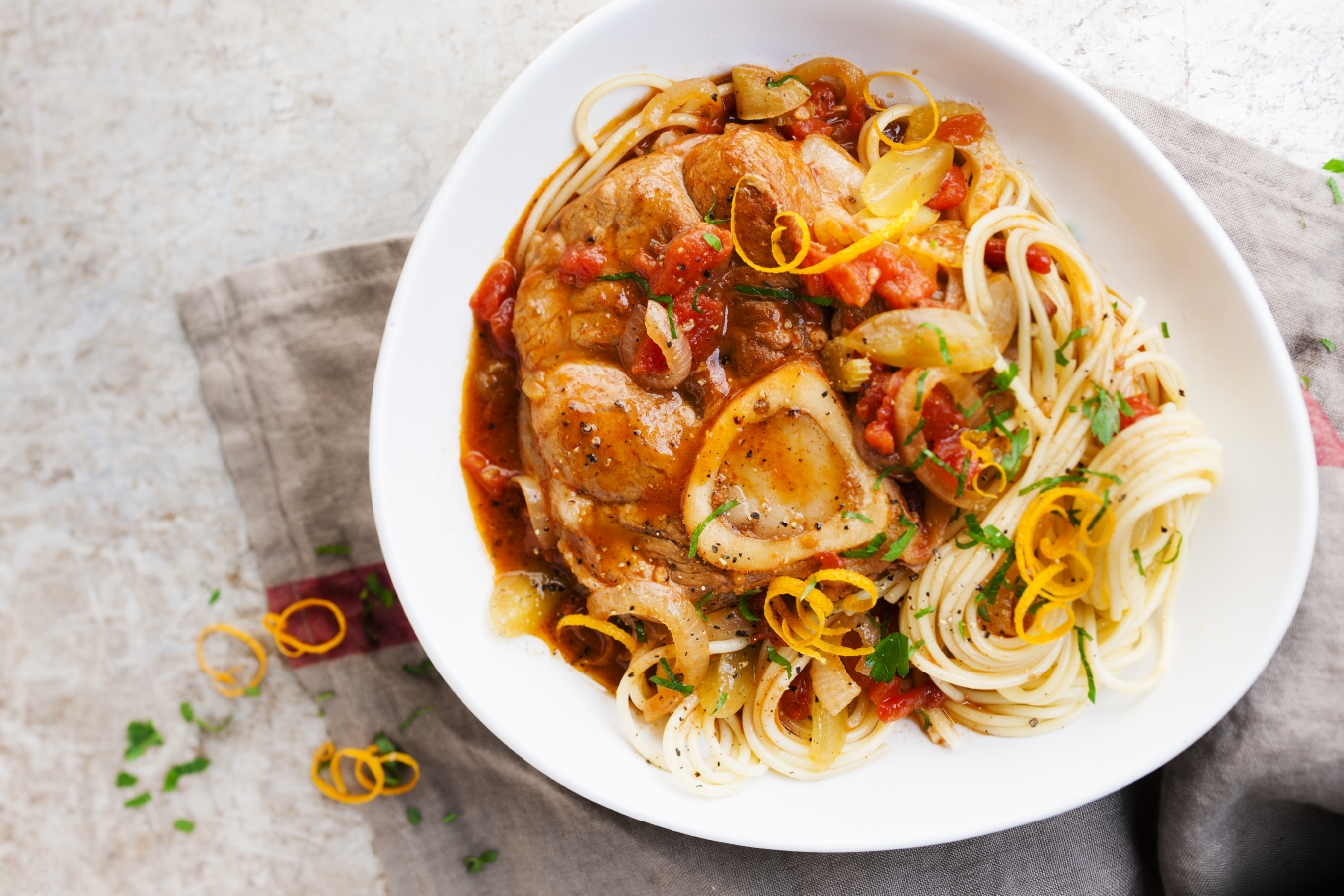 Osso-Buco com uvas