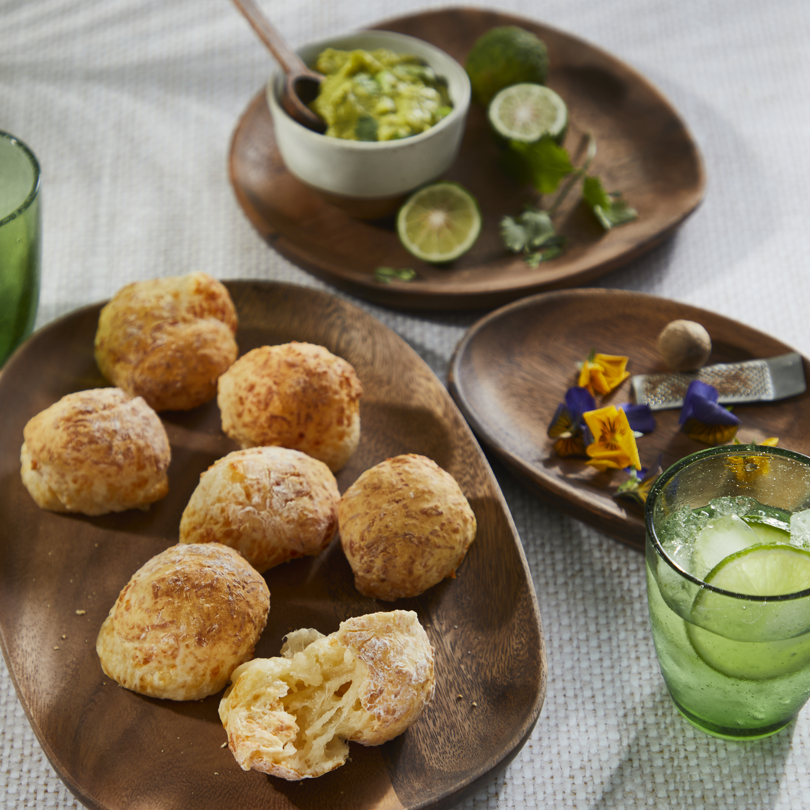 Pão de queijo brasileiro