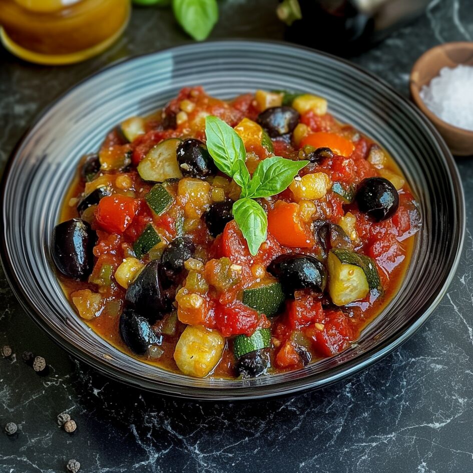 Kleurrijke ratatouille