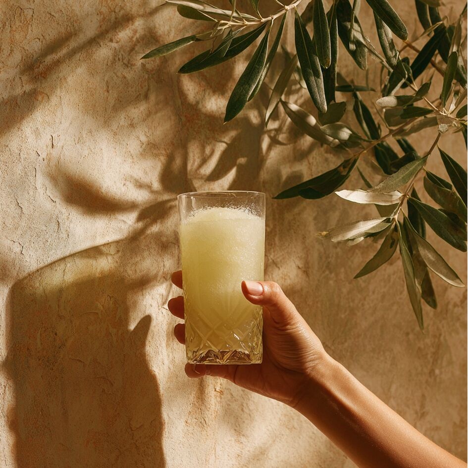 Zitronensirup-Slush