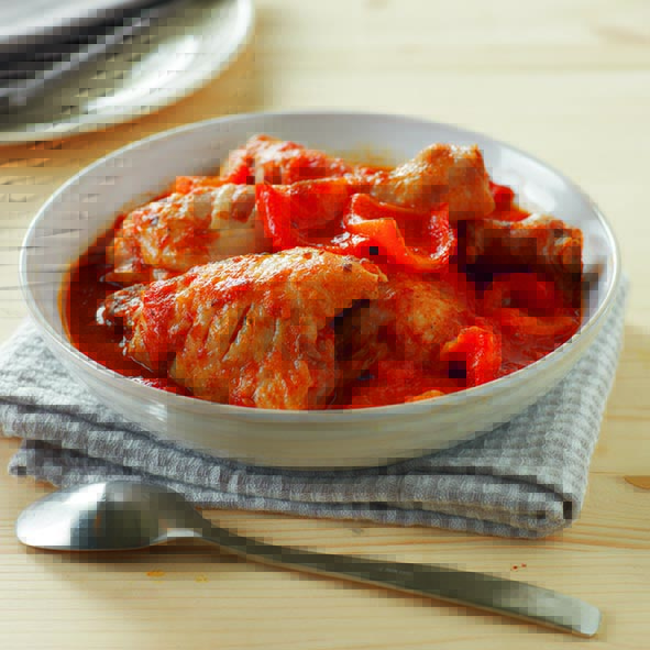 Pollo a la vasca