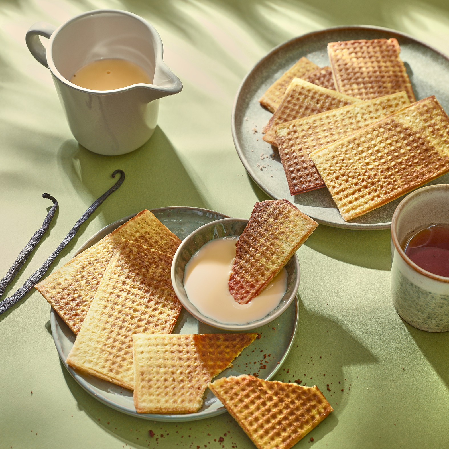 Vanille-Waffeln