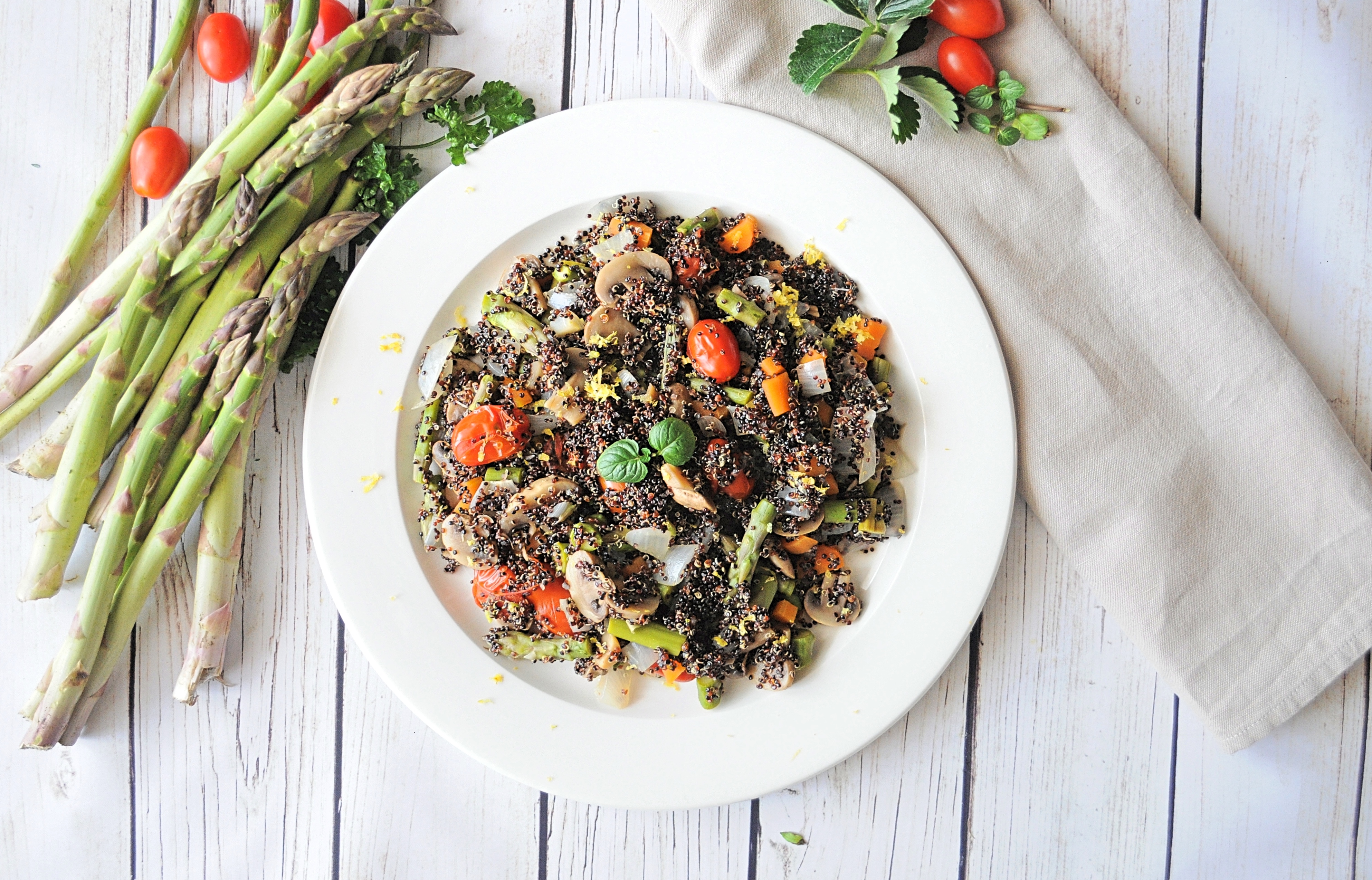 Quinoa alle verdure