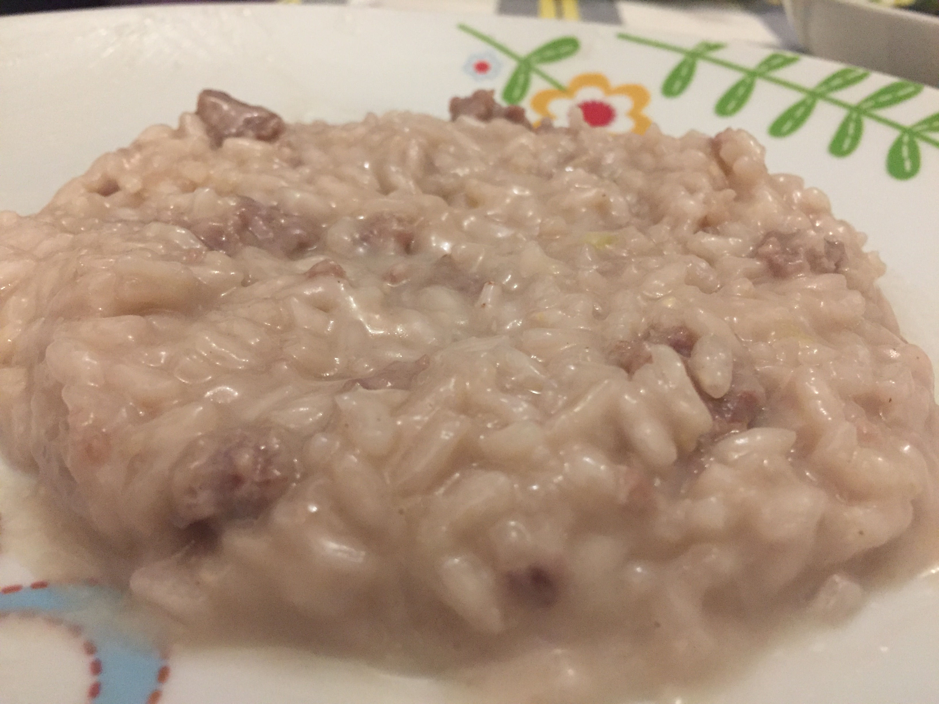 Risotto alla salsiccia