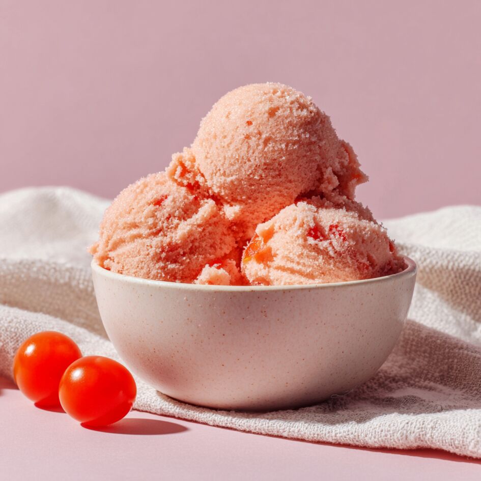 Sorbet de tomate cherry