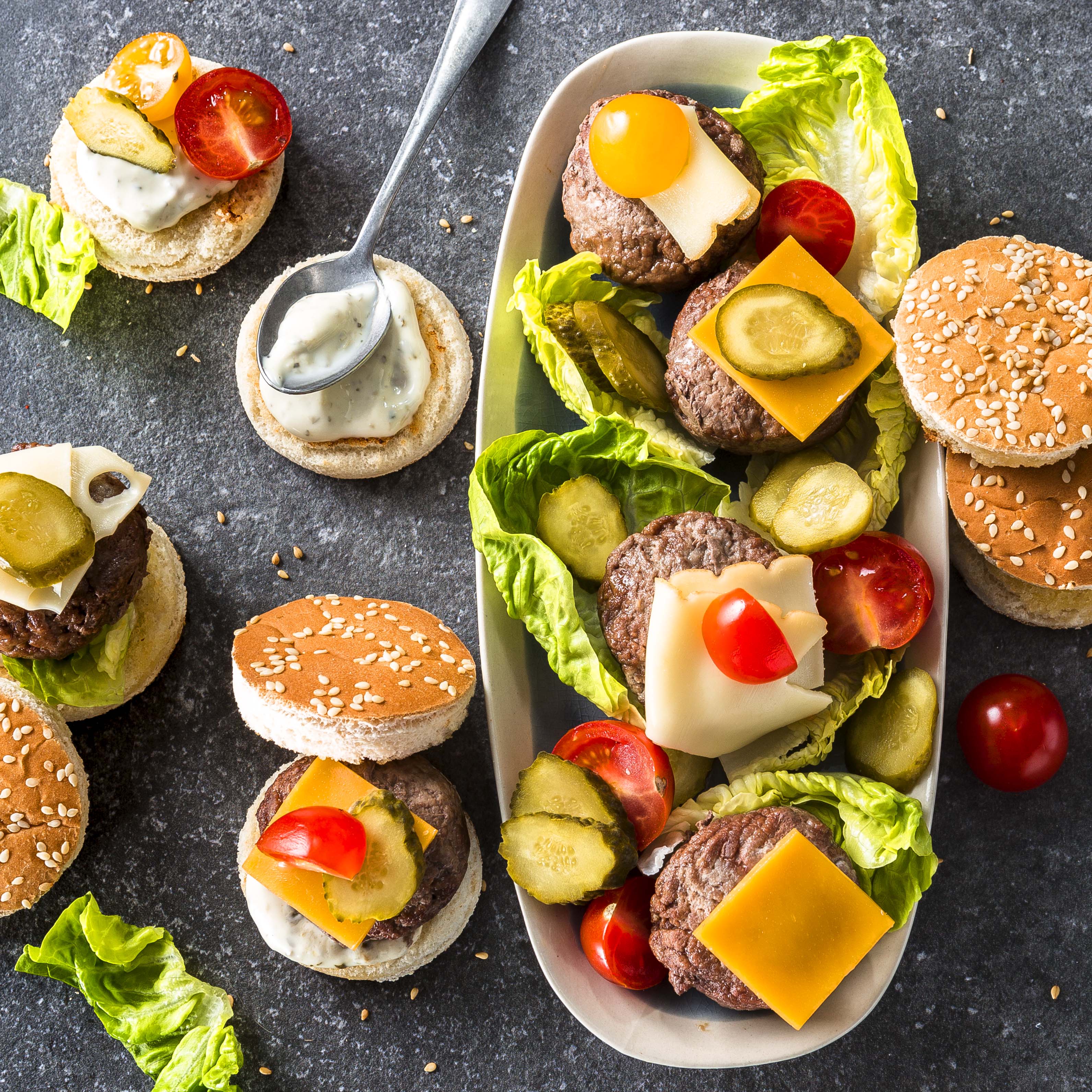 Mini-Cheeseburger