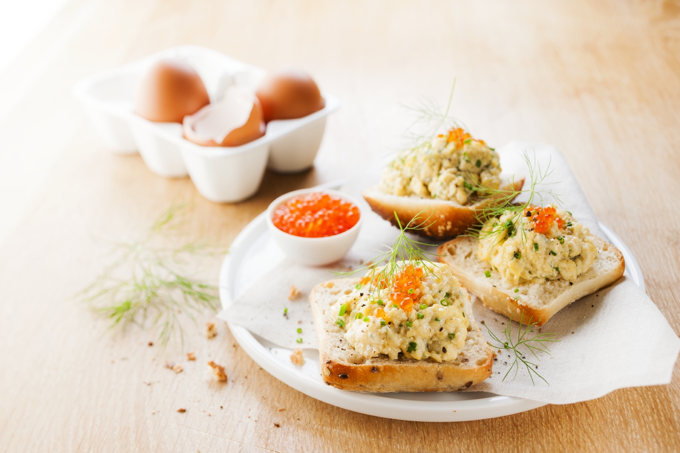 Huevos revueltos