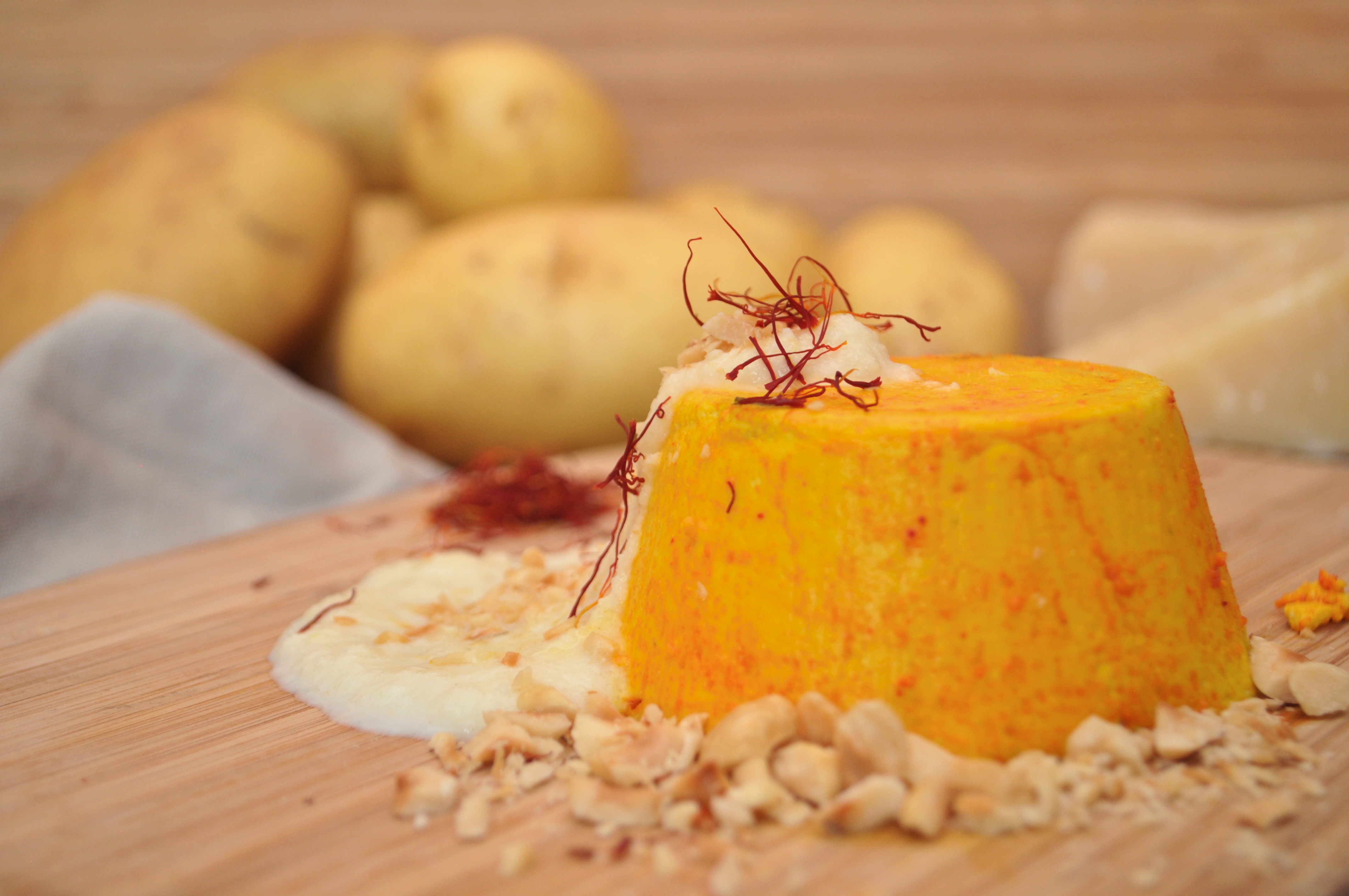 Tortino patate e mandorle