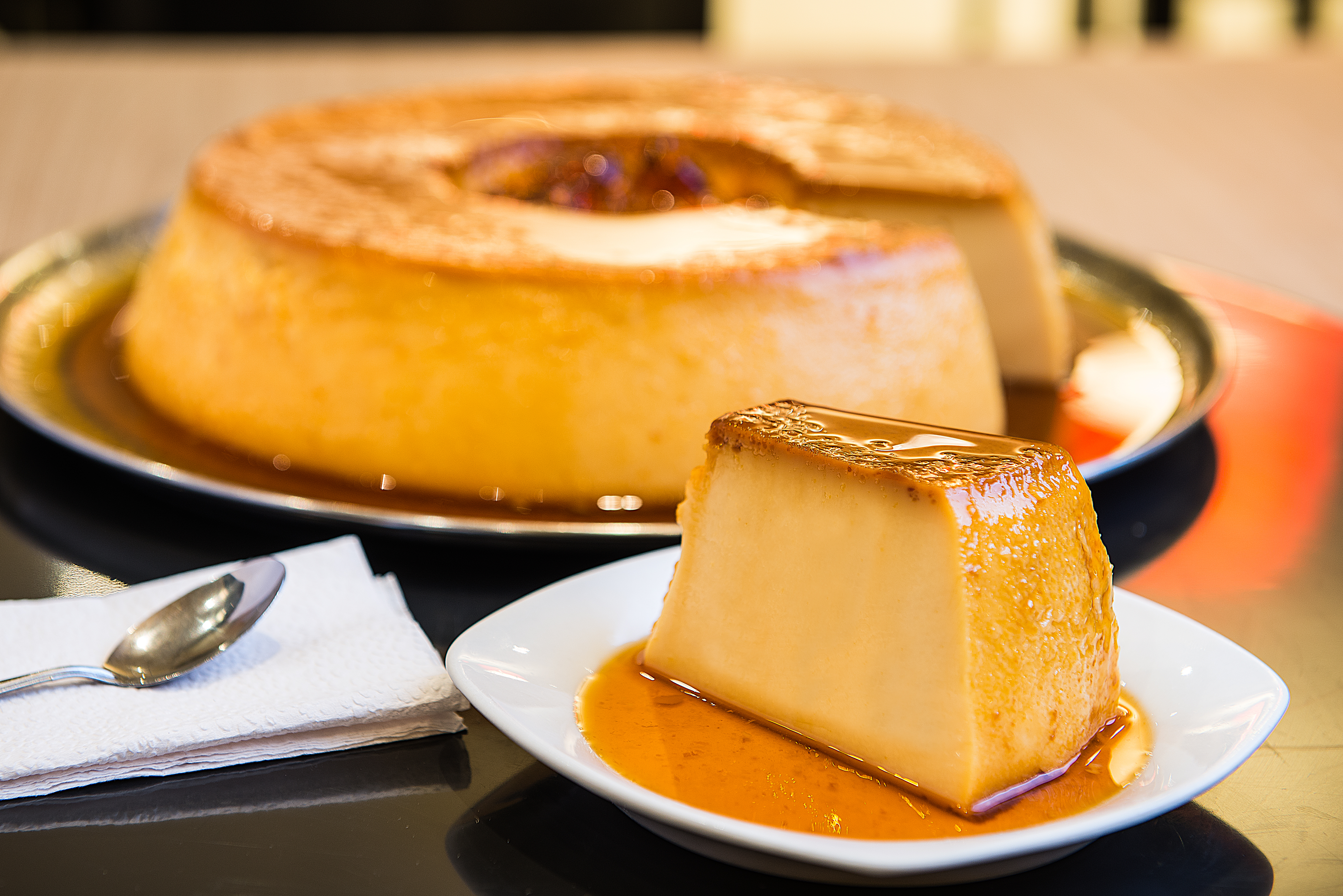 Flan de caramelo