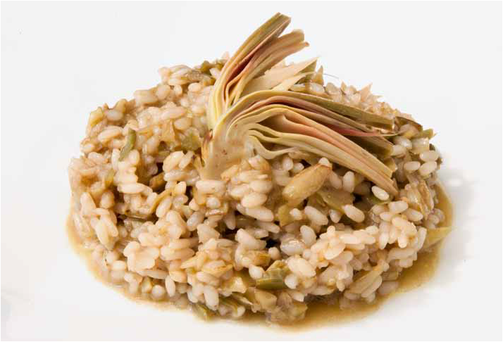 Risotto con i carciofi