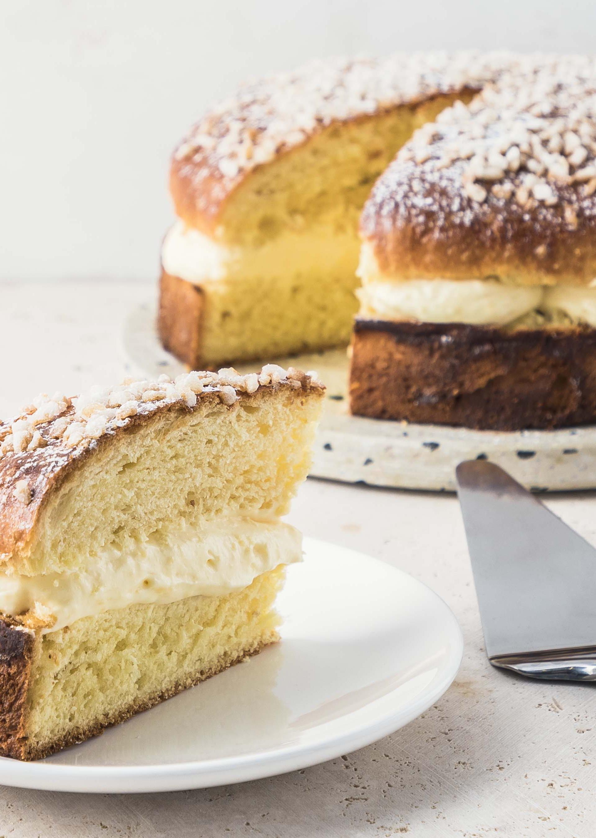 Tarte tropézienne - Recepten Kitchen Machines Touch | Moulinex