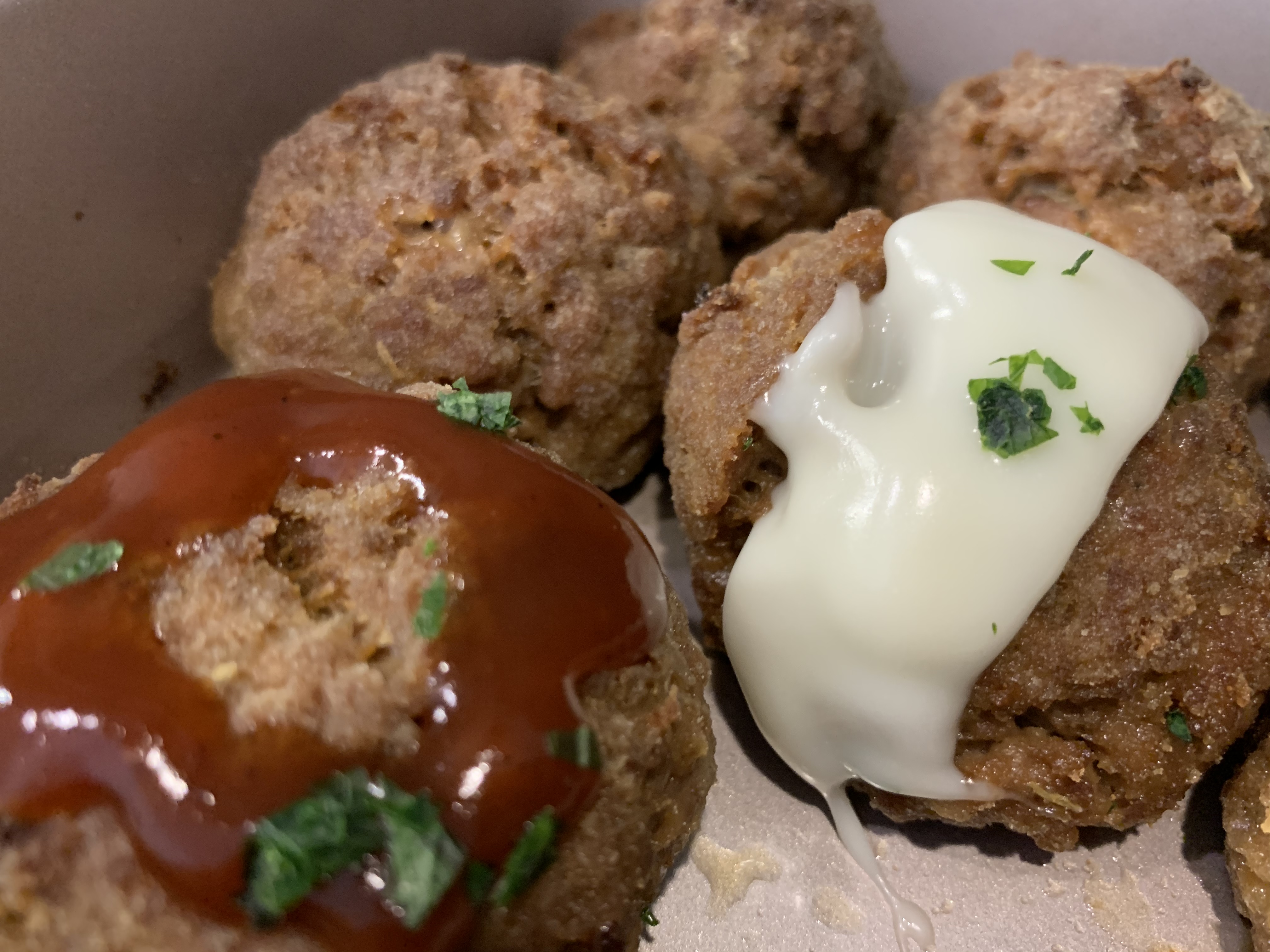 Polpette alla salsa barbecue