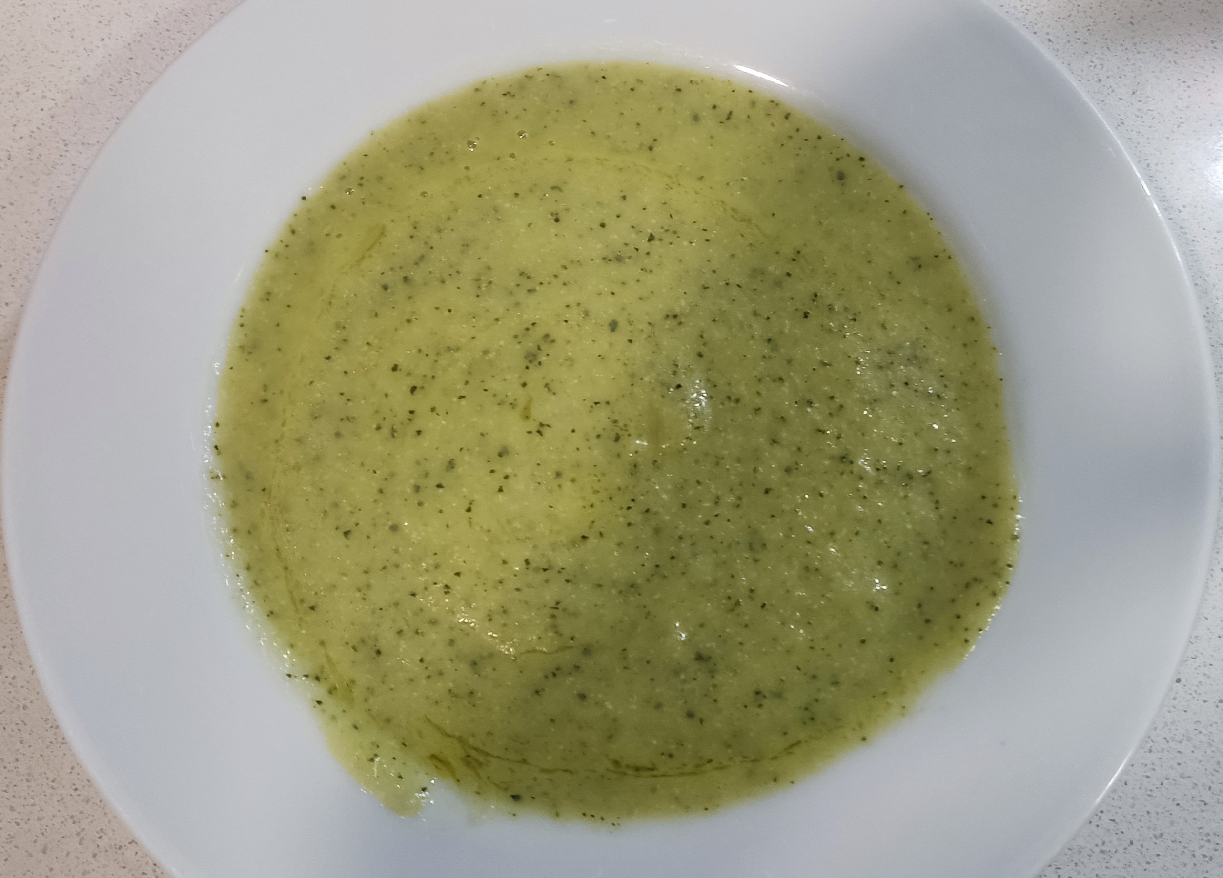 Crema de calabacín