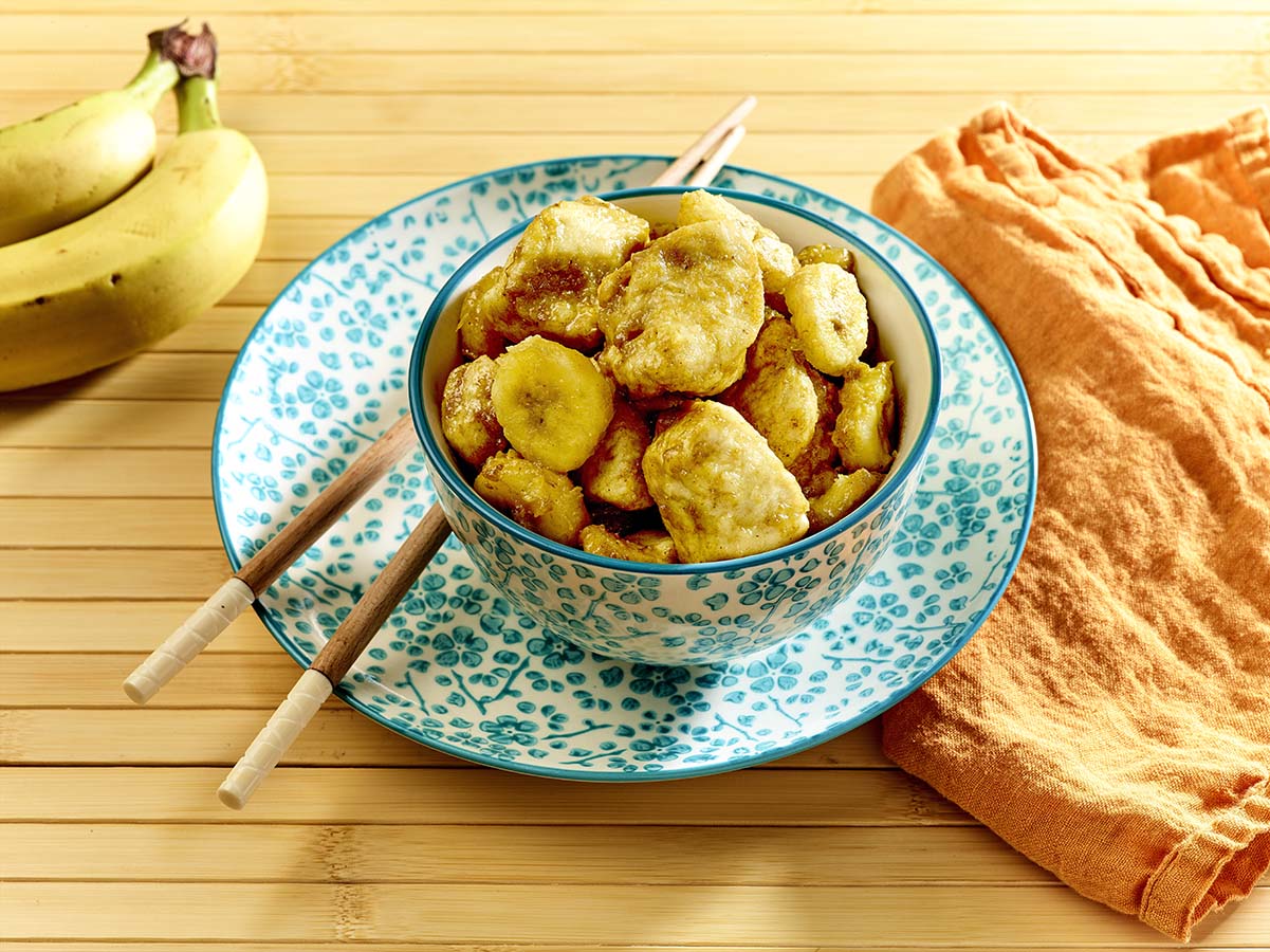 Hähnchen mit Banane