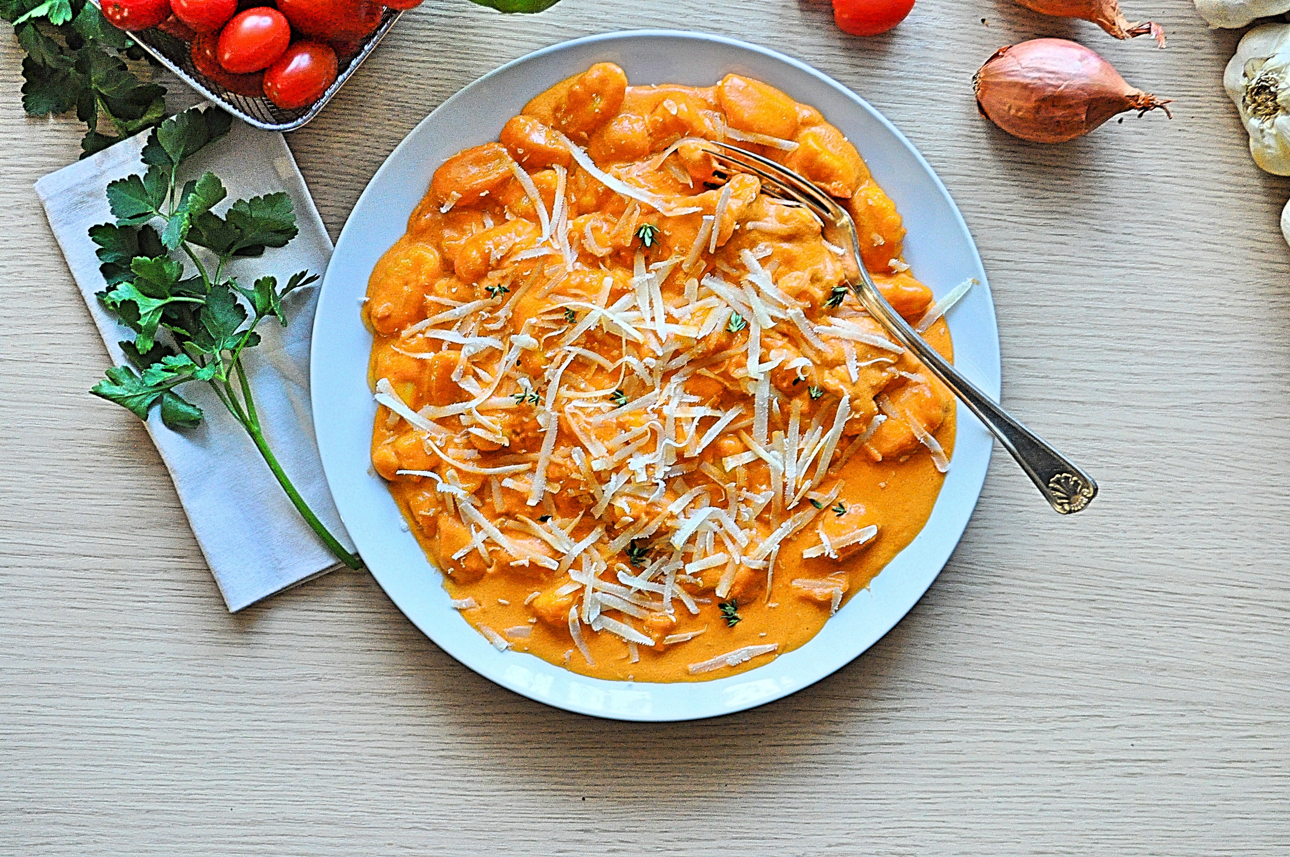Gnocchi alla mammarosa