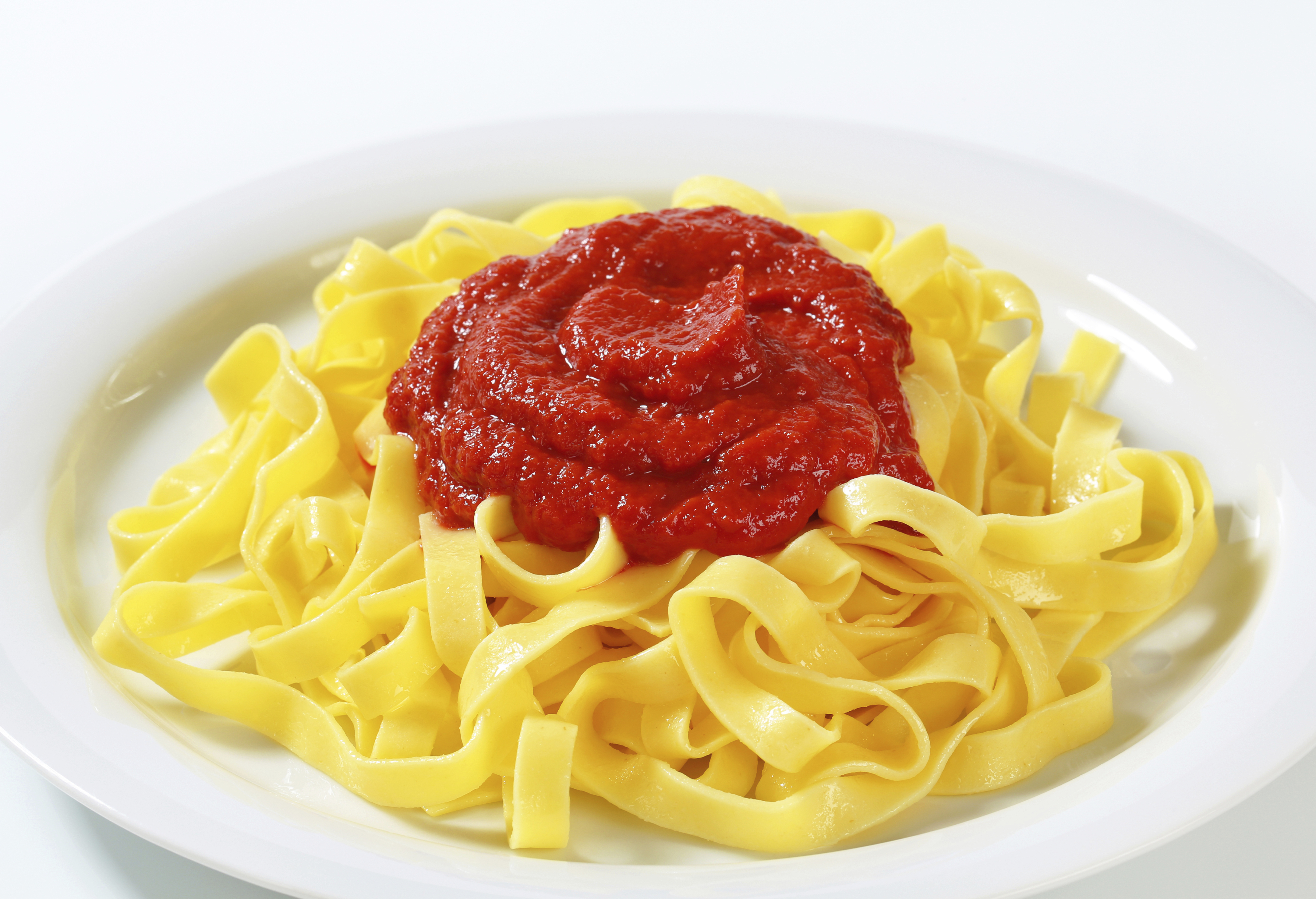 Einfache Pasta mit Tomatensauce