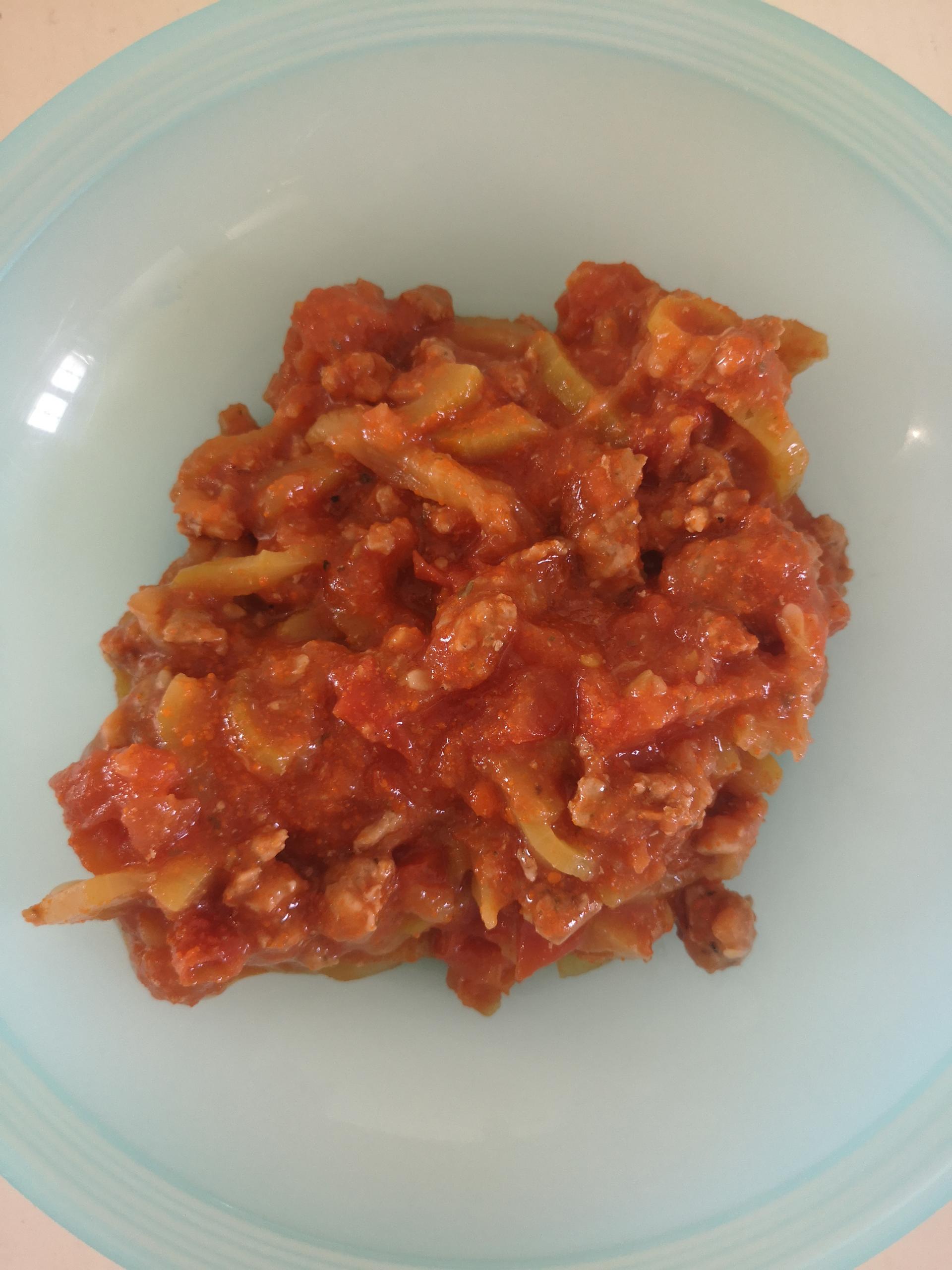 Chair à saucisse tomates courgettes - Recette Cookeo | Moulinex