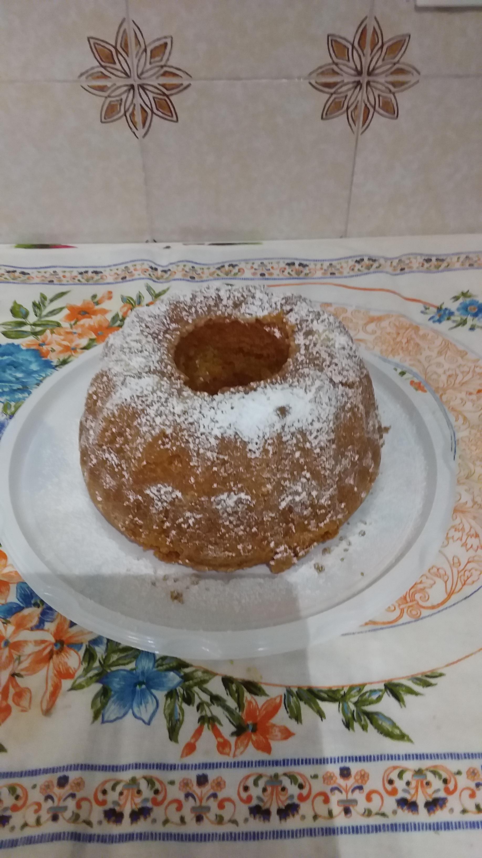Ciambellone soffice marmorizzato