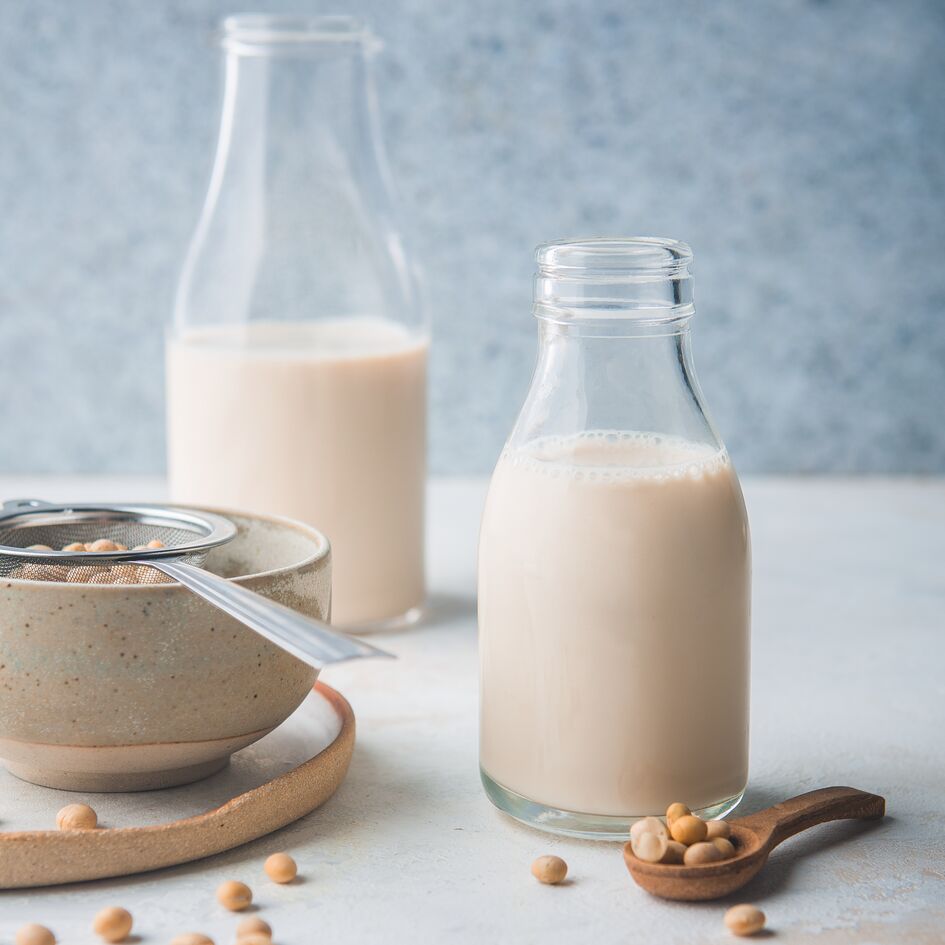 Leche de soja casera