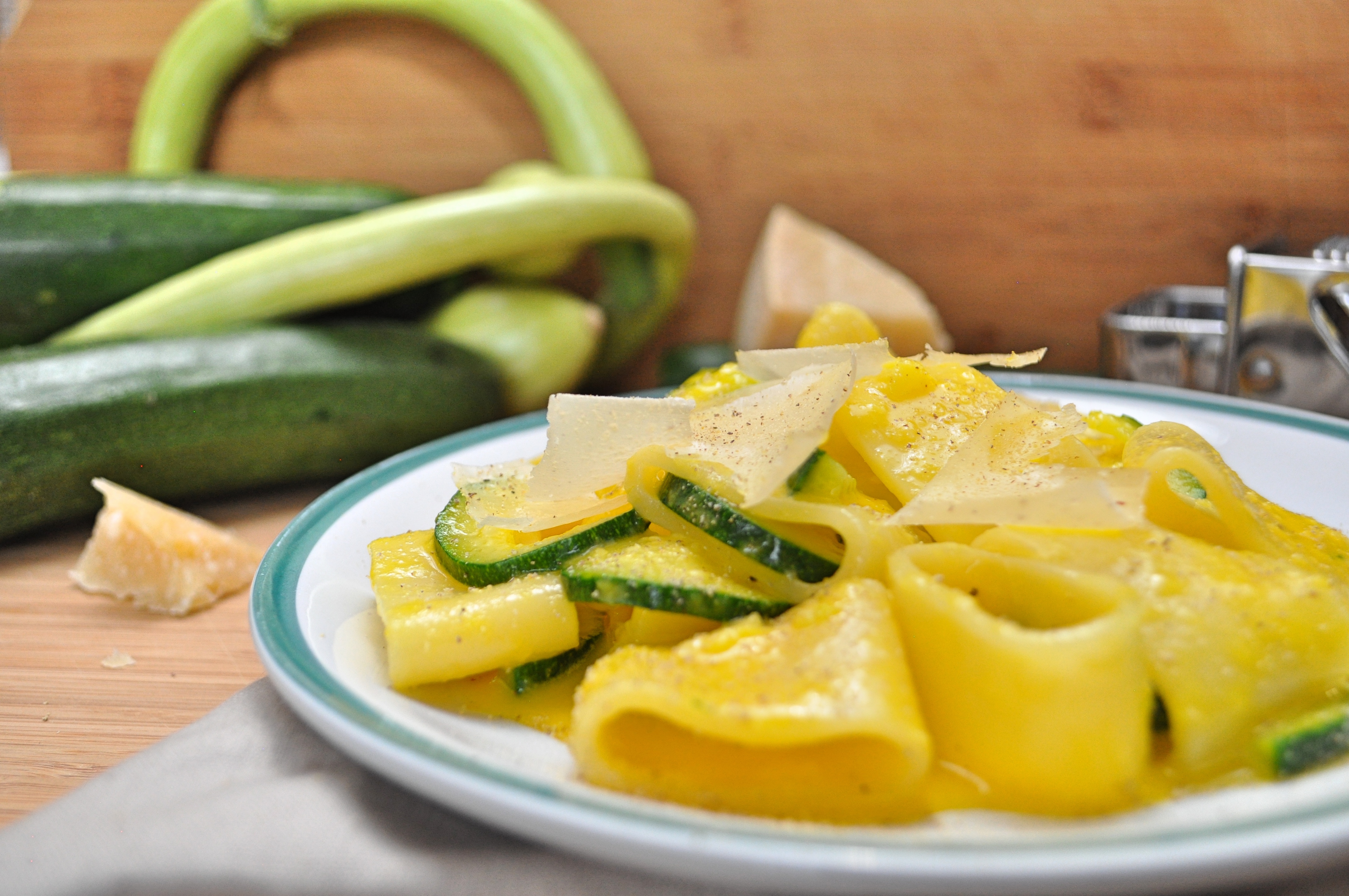 Carbonara di zucchine