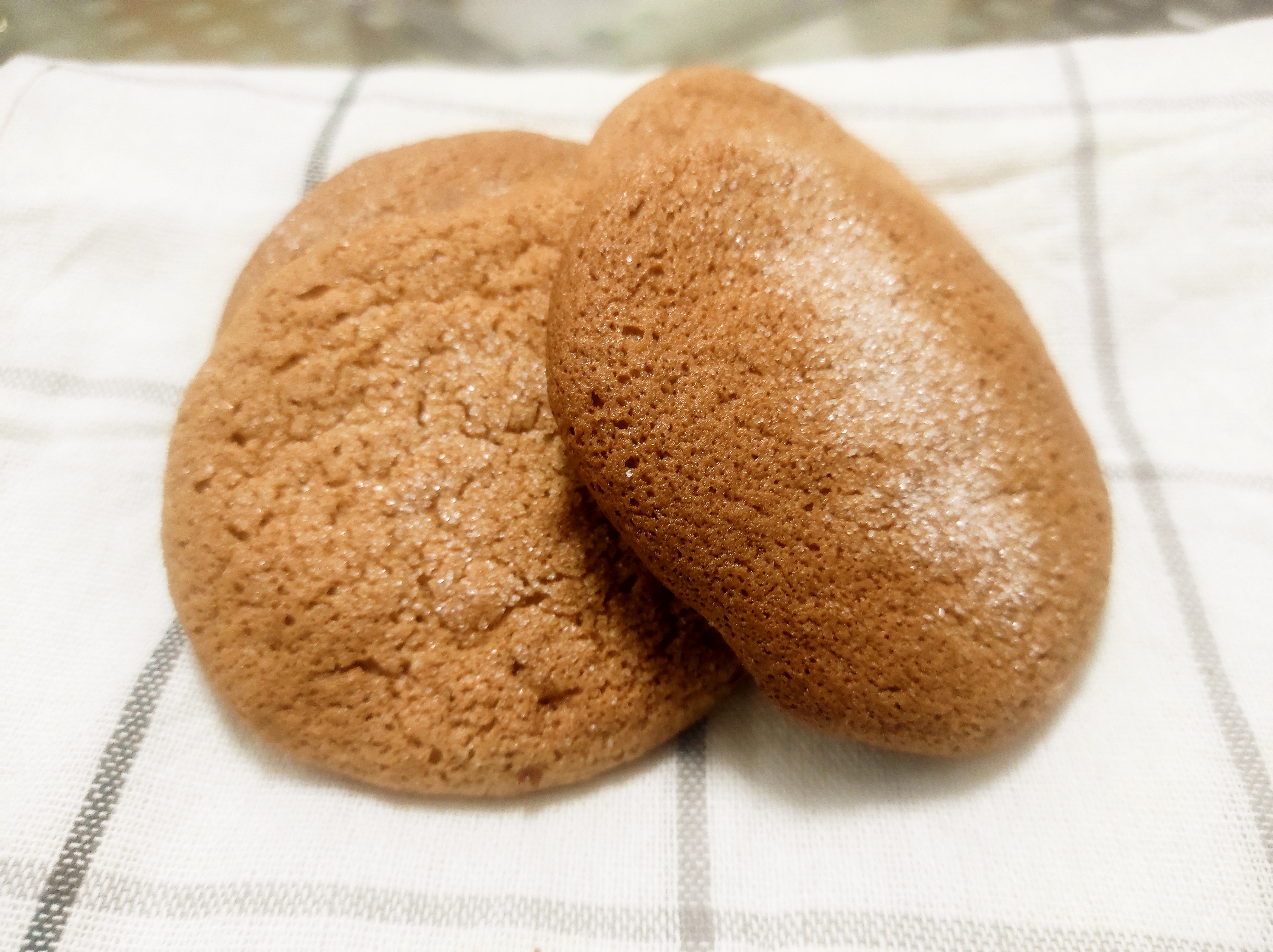 Galleta de miel, jengibre y canela