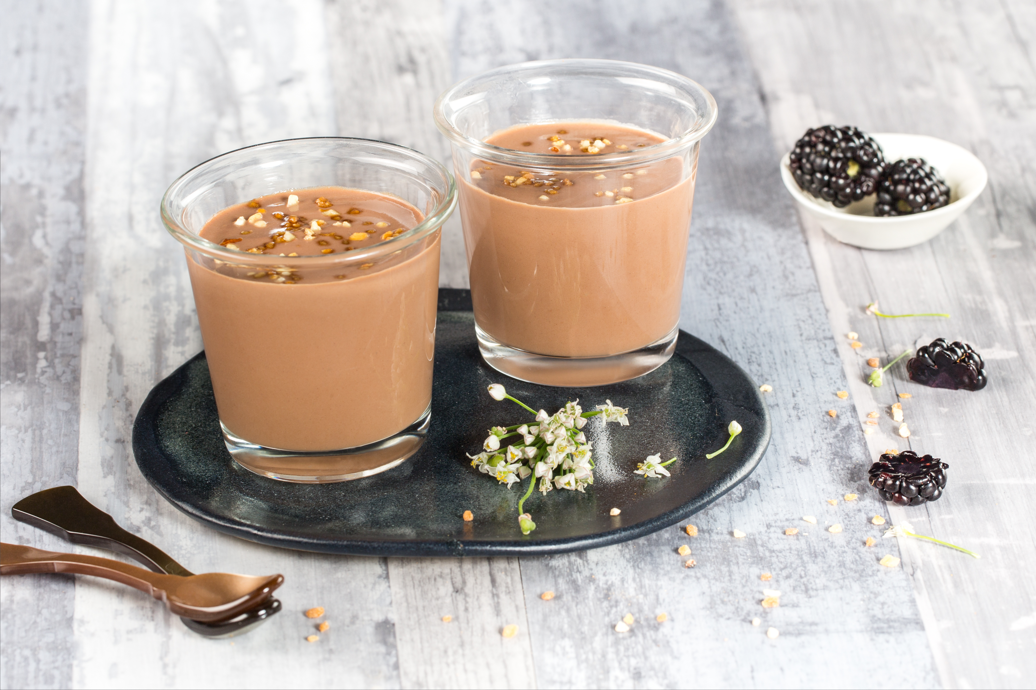 Creme de chocolate preto