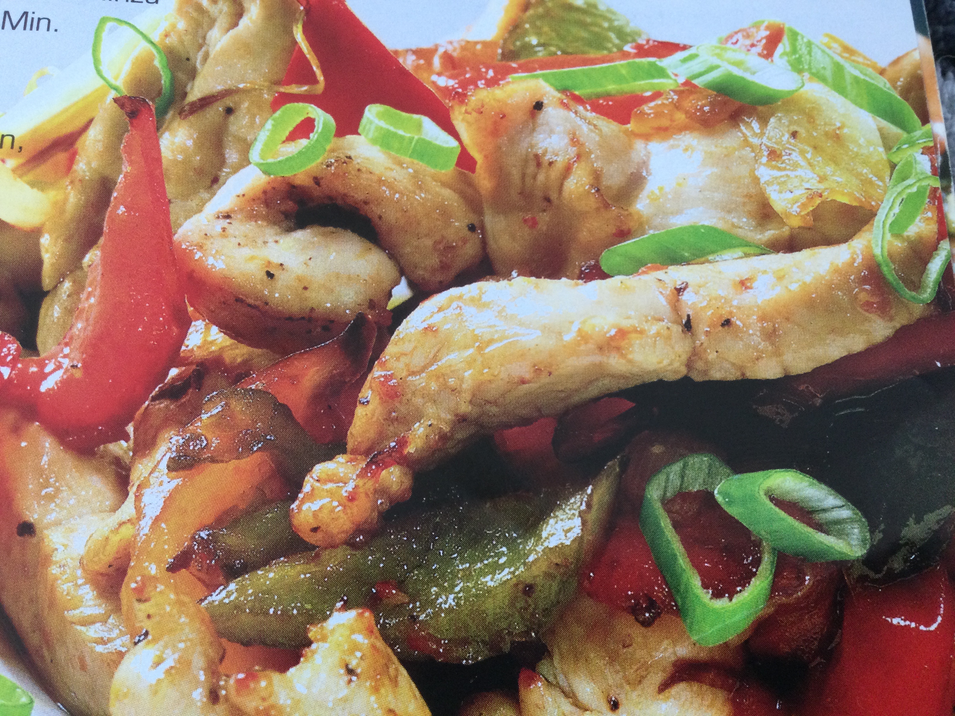 Putengeschnetzeltes mit Paprika