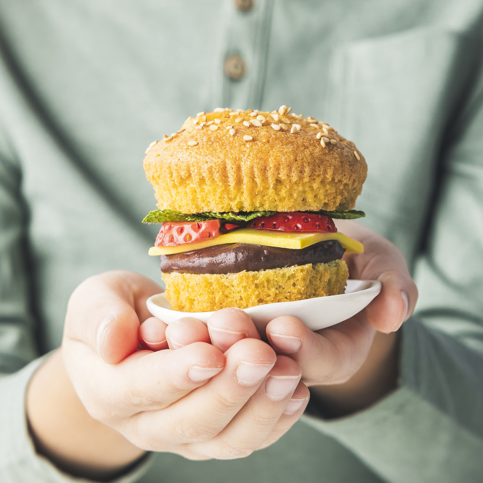 Burger-Cupcakes