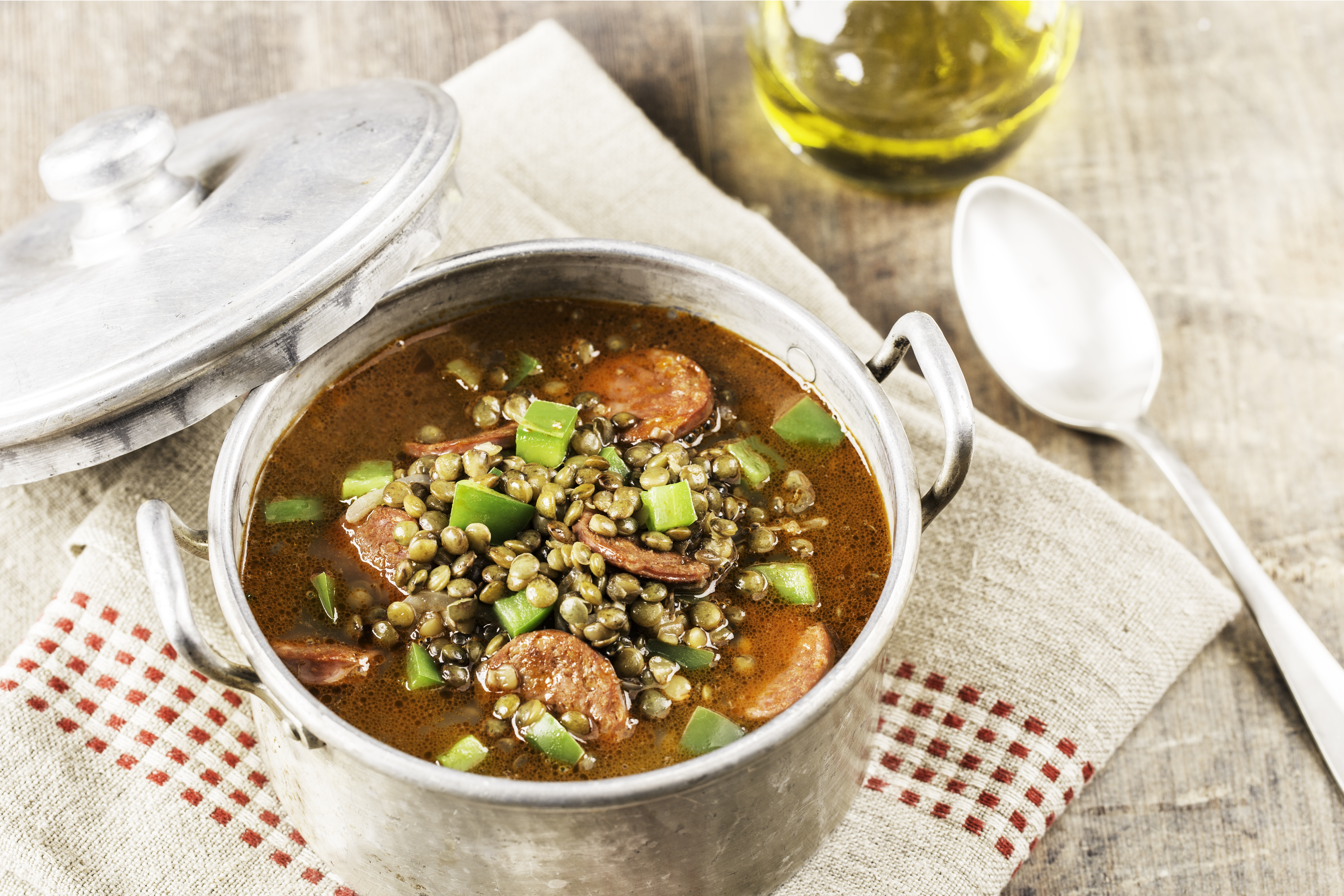 Lentejas con chorizo